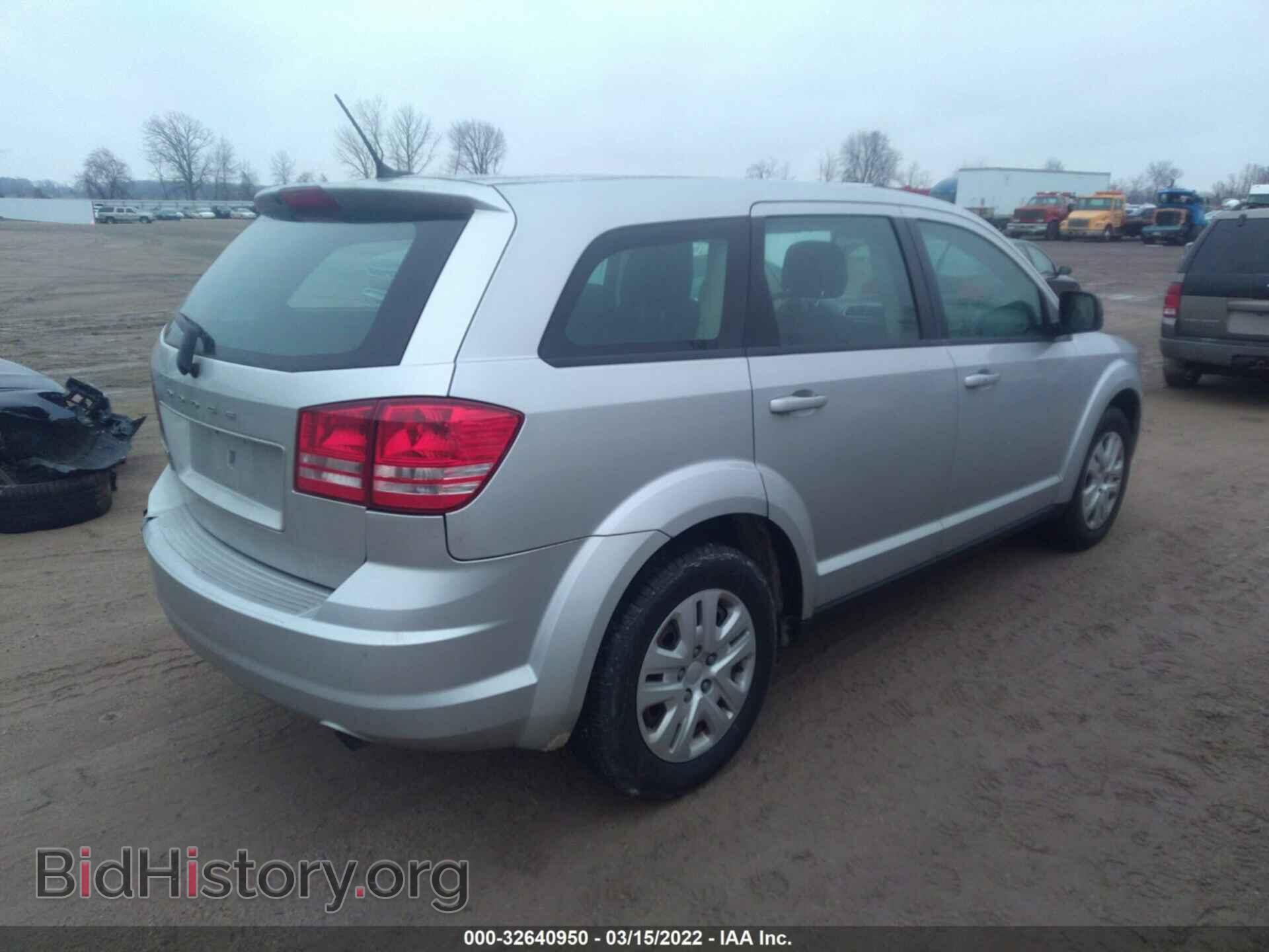 2014 DODGE JOURNEY - VIN: 3C4PDCAB5ET192577 - Фото 4