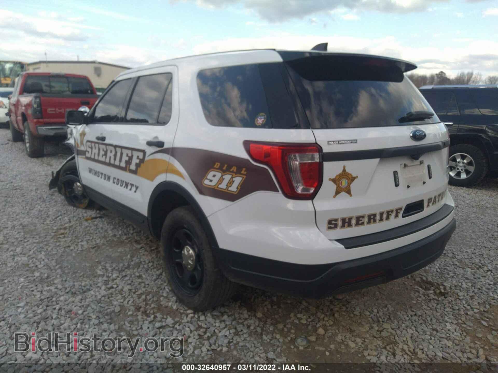 2018 FORD POLICE INTERCEPTOR - VIN: 1FM5K8AR1JGB92867 - Photo 3