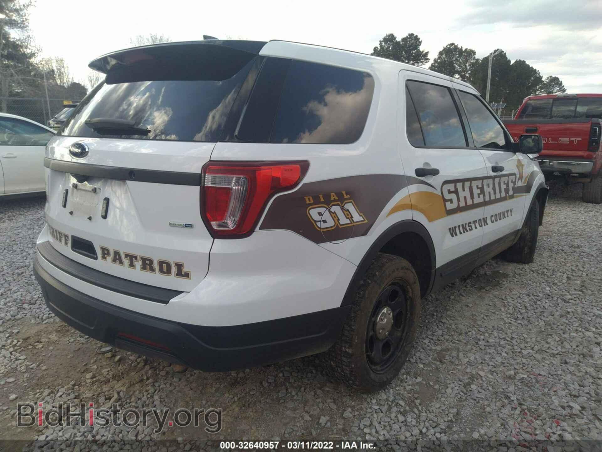 2018 FORD POLICE INTERCEPTOR - VIN: 1FM5K8AR1JGB92867 - Photo 4