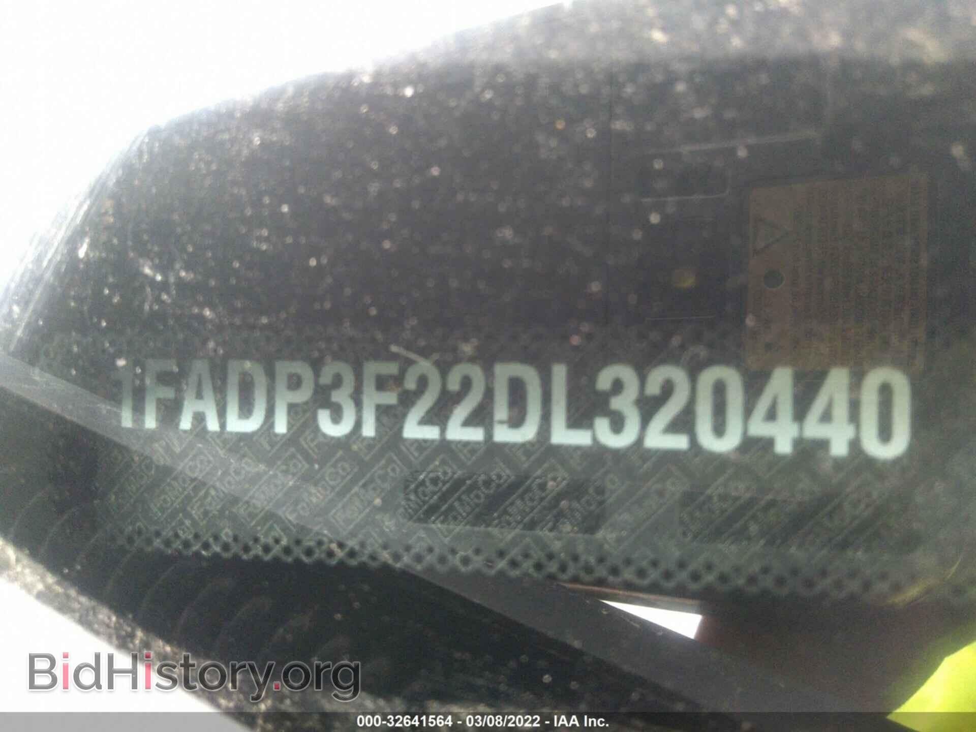 2013 FORD FOCUS - VIN: 1FADP3F22DL320440 - Фото 9
