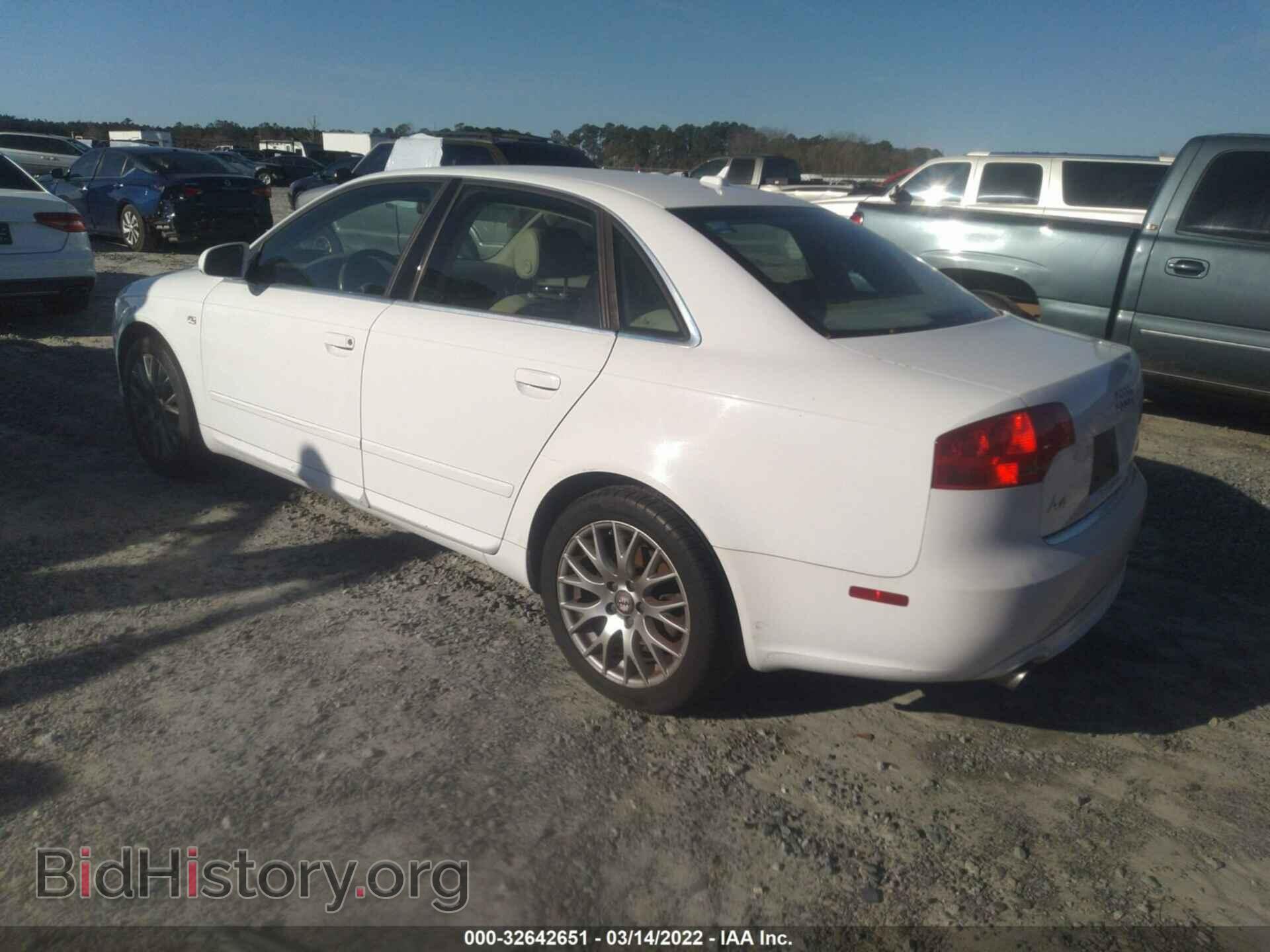 2008 AUDI A4 - VIN: WAUDF78EX8A133649 - Фото 3