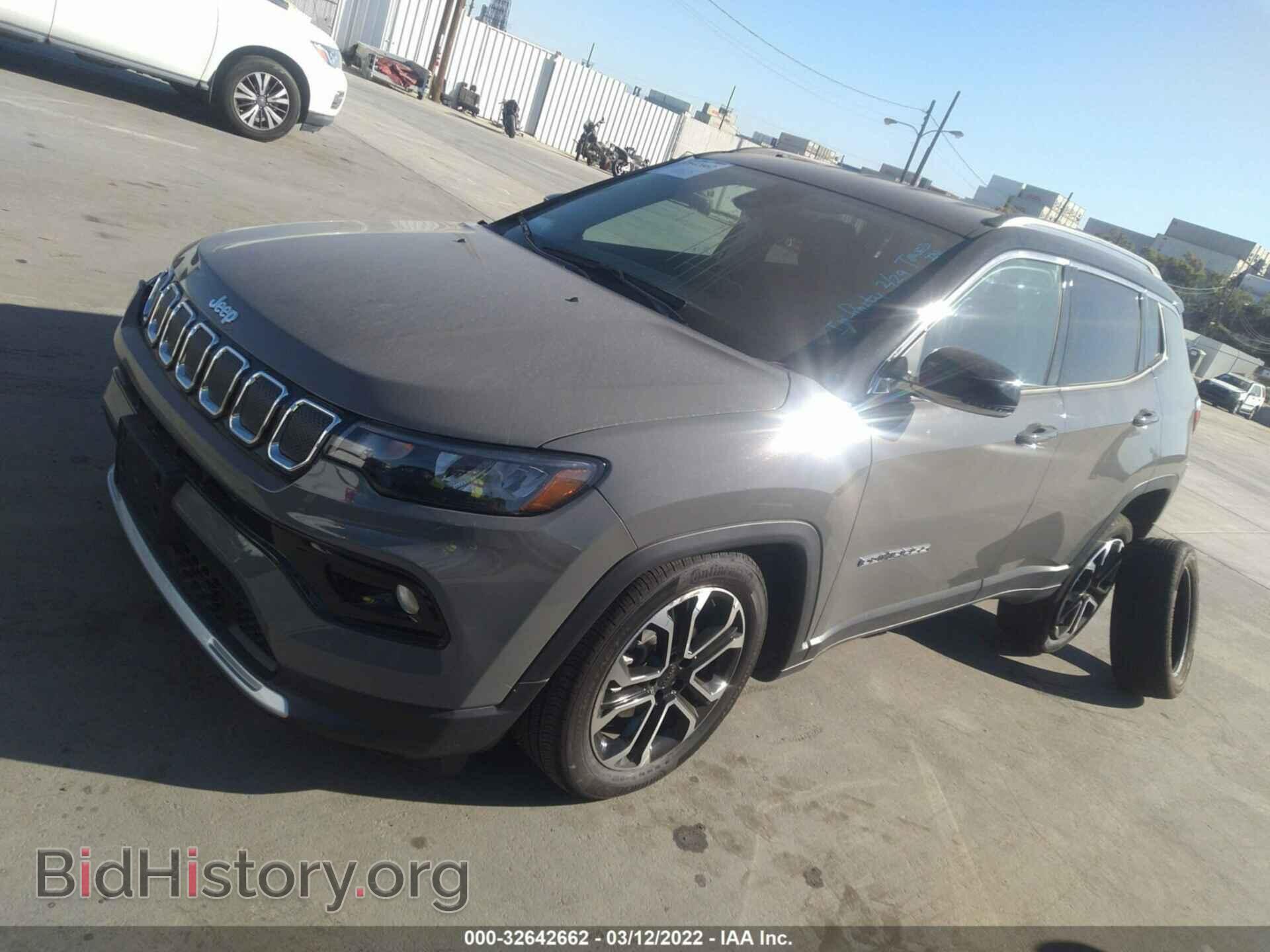 2022 JEEP COMPASS - VIN: 3C4NJDCB8NT111428 - Фото 2