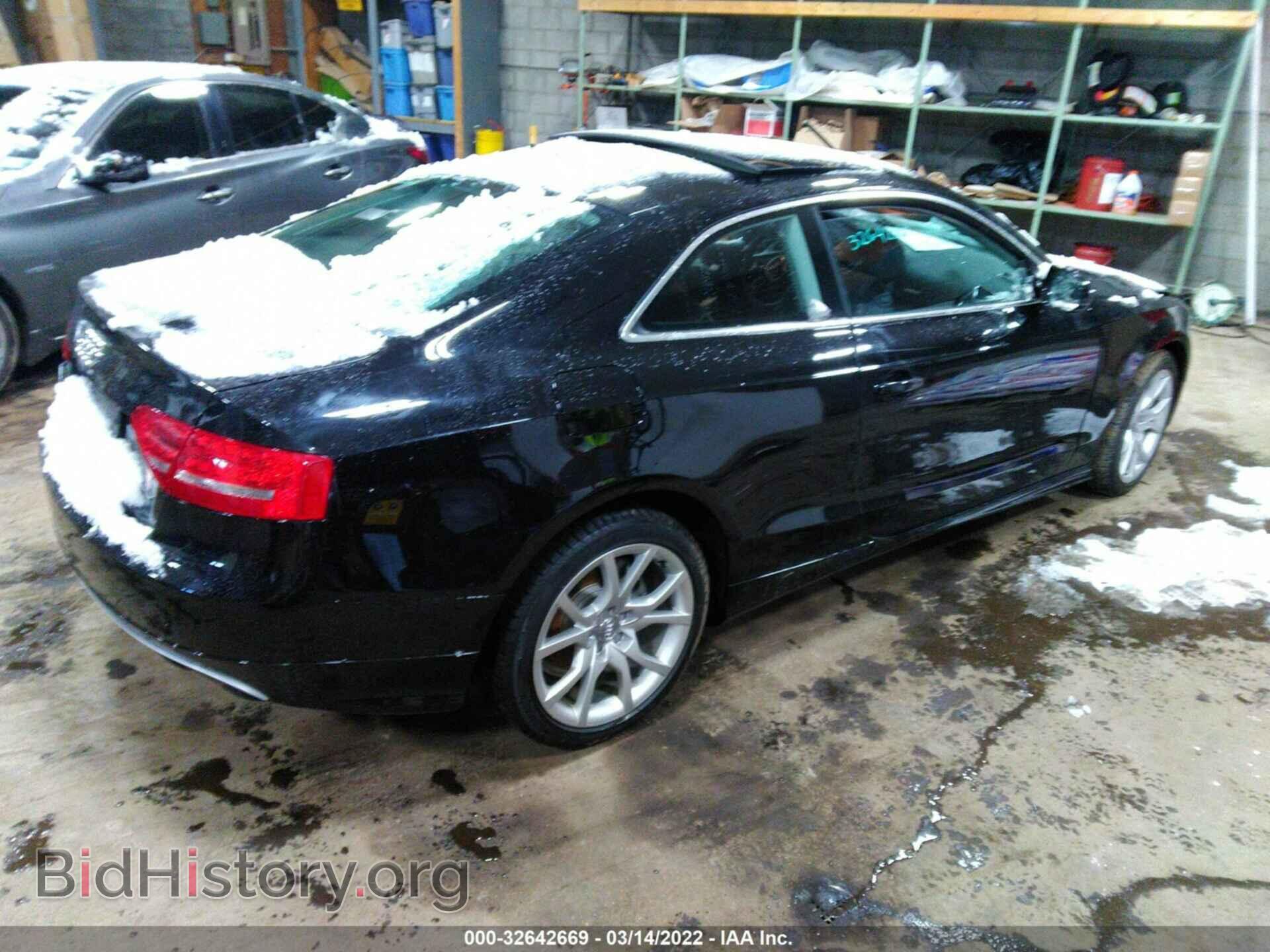 2012 AUDI A5 - VIN: WAULFAFR6CA003262 - Фото 4