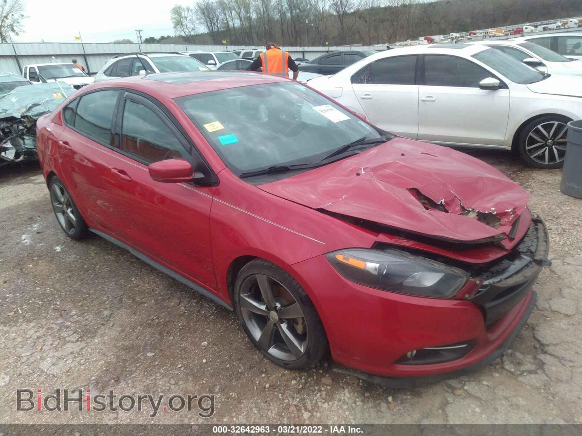 Фотография 1C3CDFEB5GD539283 - DODGE DART 2016