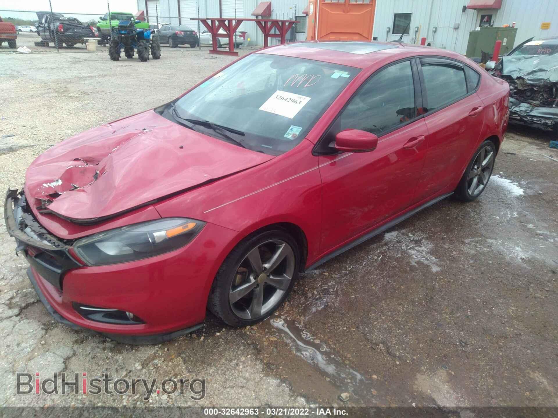 2016 DODGE DART - VIN: 1C3CDFEB5GD539283 - Фото 2