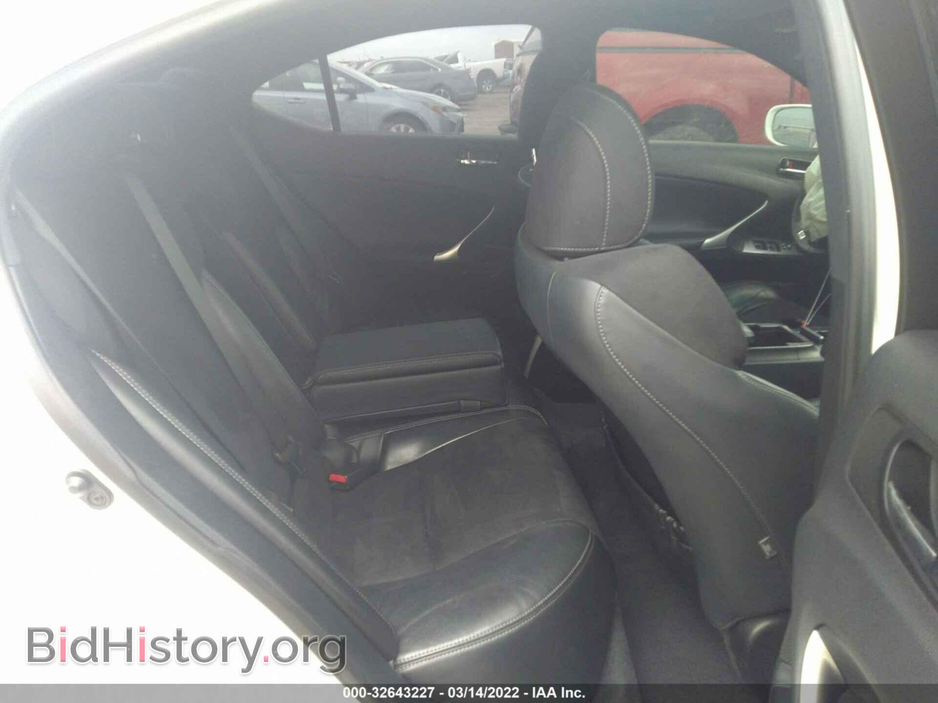 2012 LEXUS IS 250 - VIN: JTHBF5C27C5166488 - Фото 8