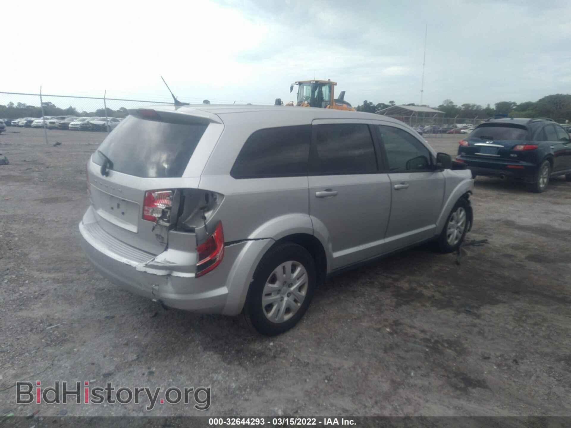2014 DODGE JOURNEY - VIN: 3C4PDCAB0ET102428 - Фото 4