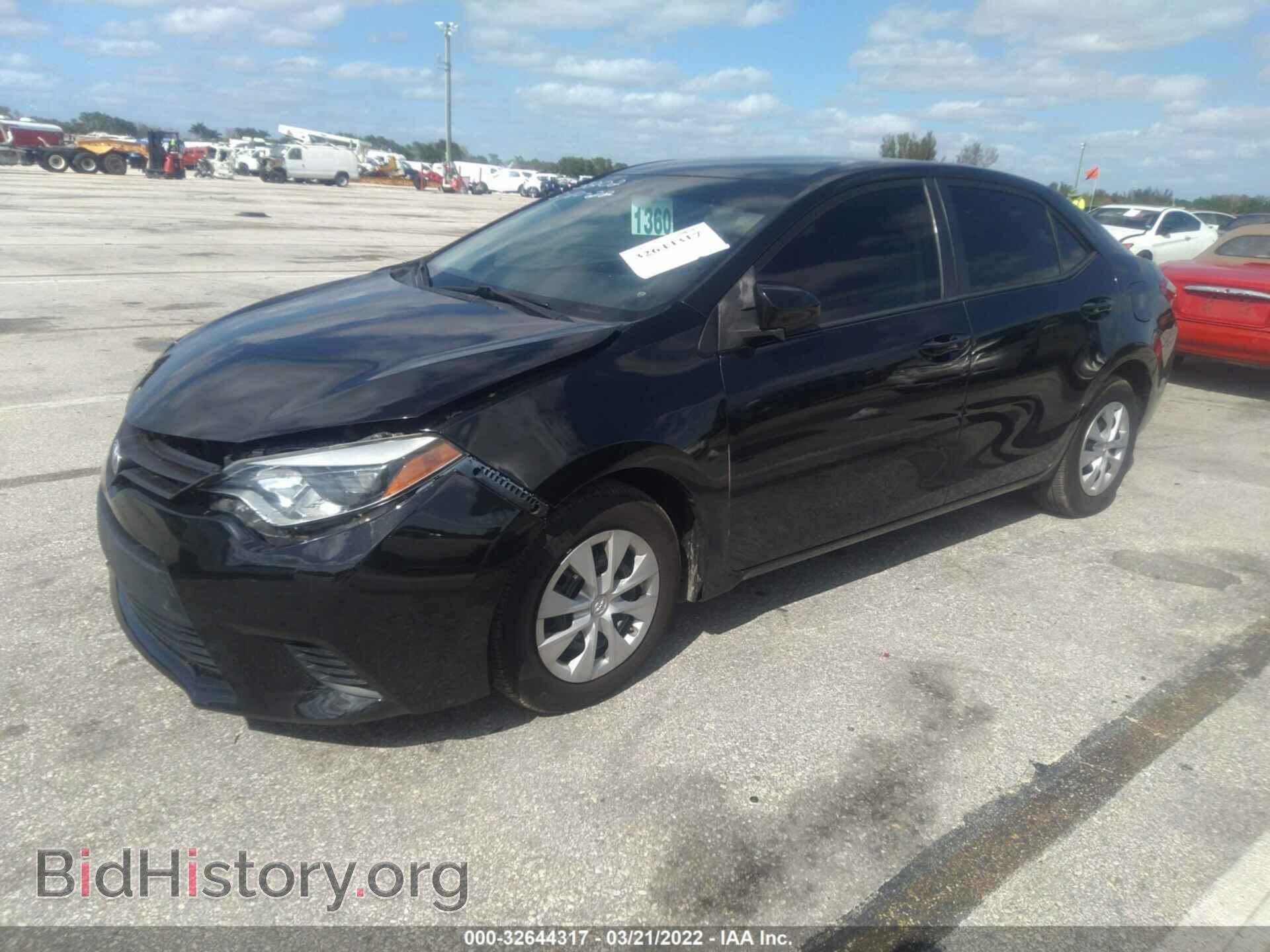 2014 TOYOTA COROLLA - VIN: 5YFBURHE2EP123202 - Photo 2