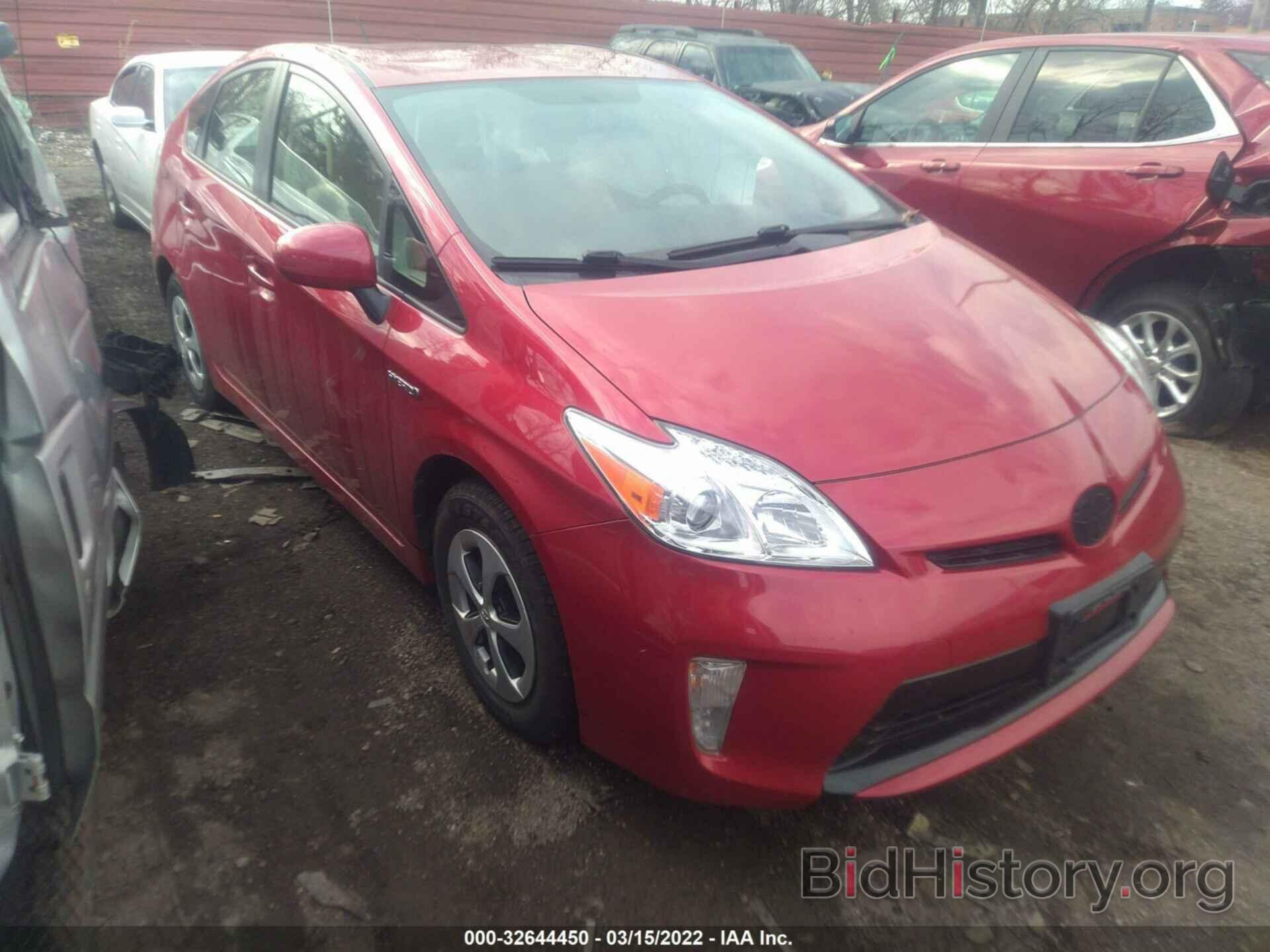 Фотография JTDKN3DU2E1814306 - TOYOTA PRIUS 2014