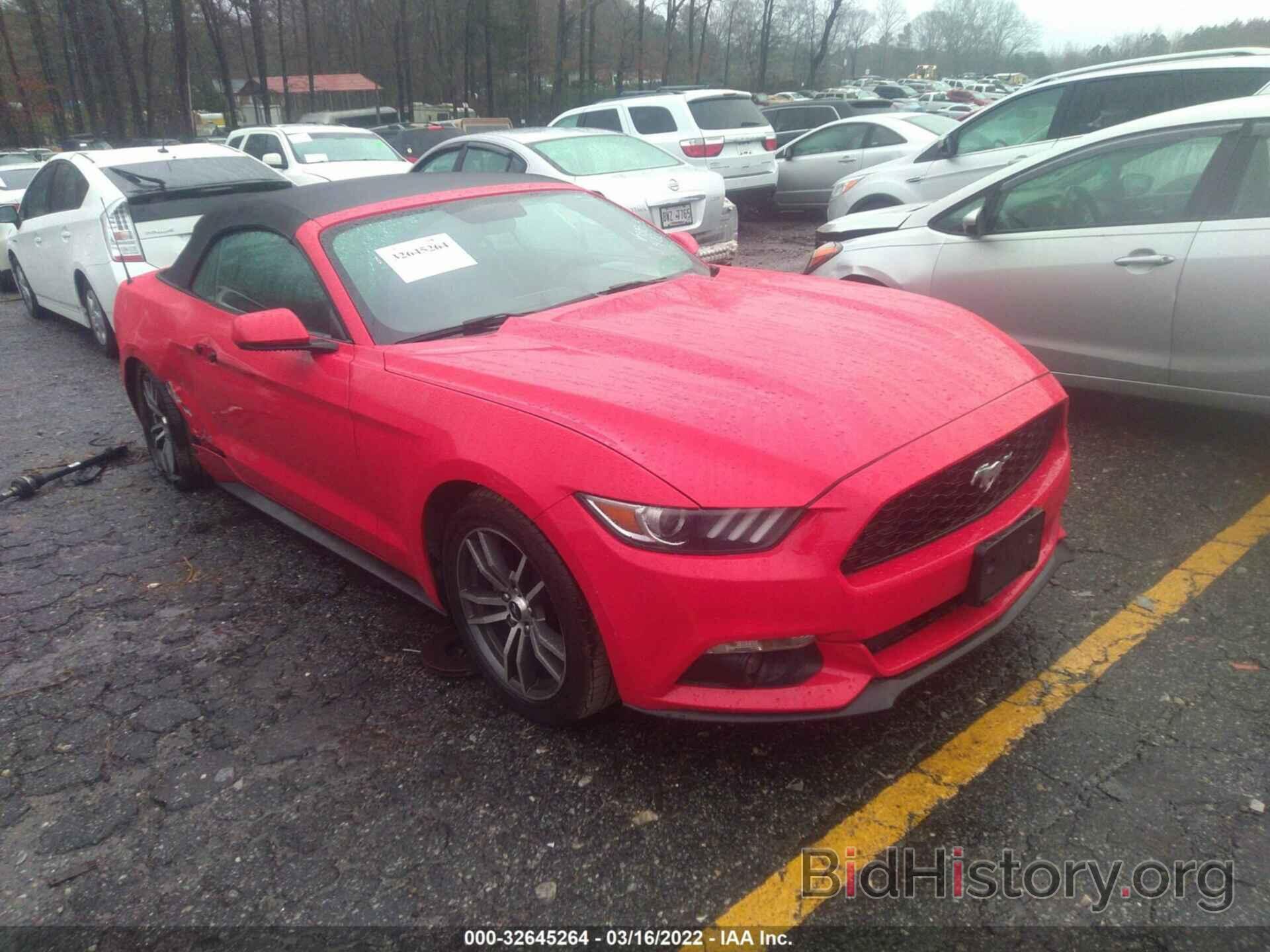 Photo 1FATP8UH7F5340318 - FORD MUSTANG 2015