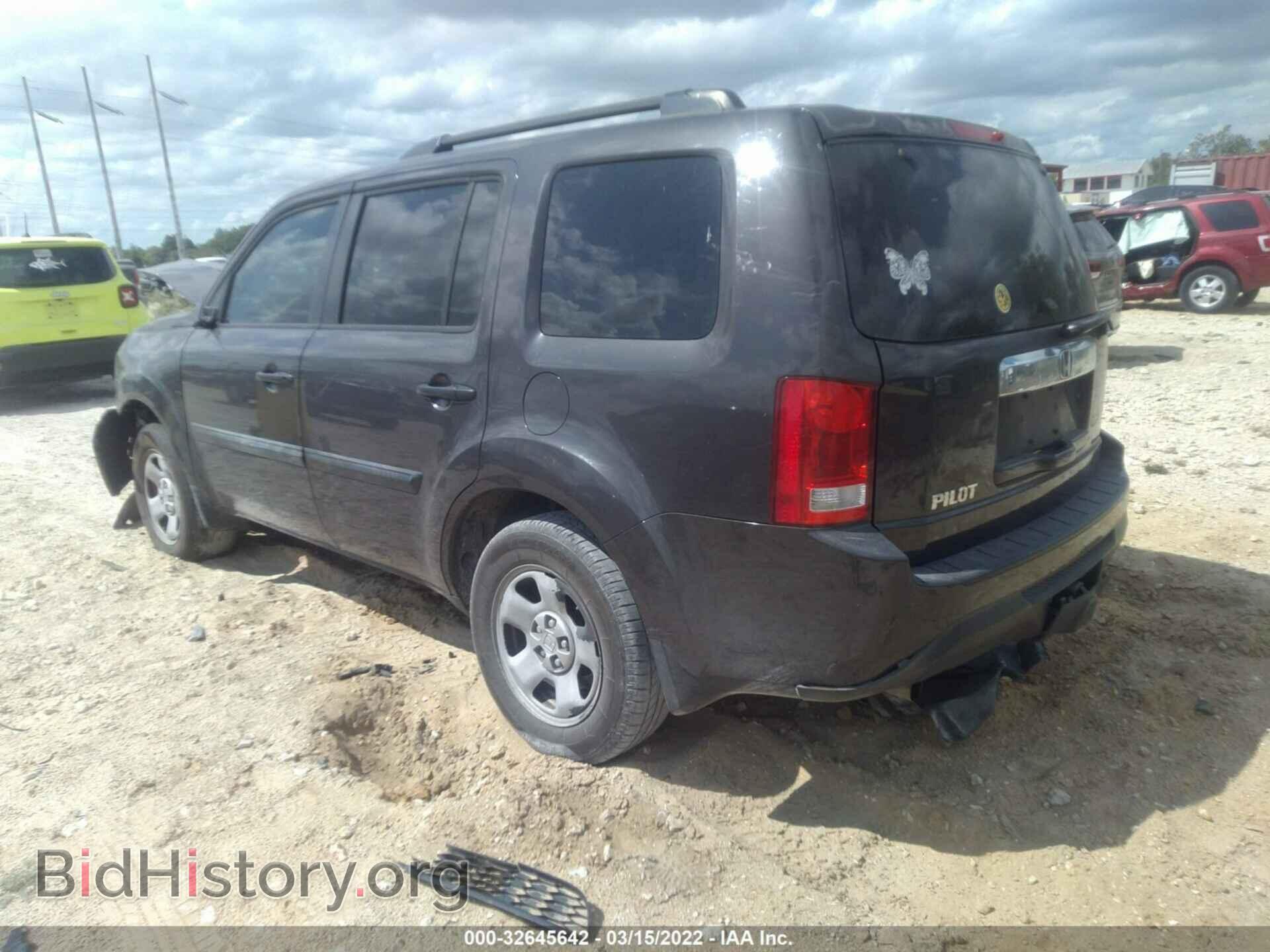 2012 HONDA PILOT - VIN: 5FNYF3H21CB035001 - Фото 3