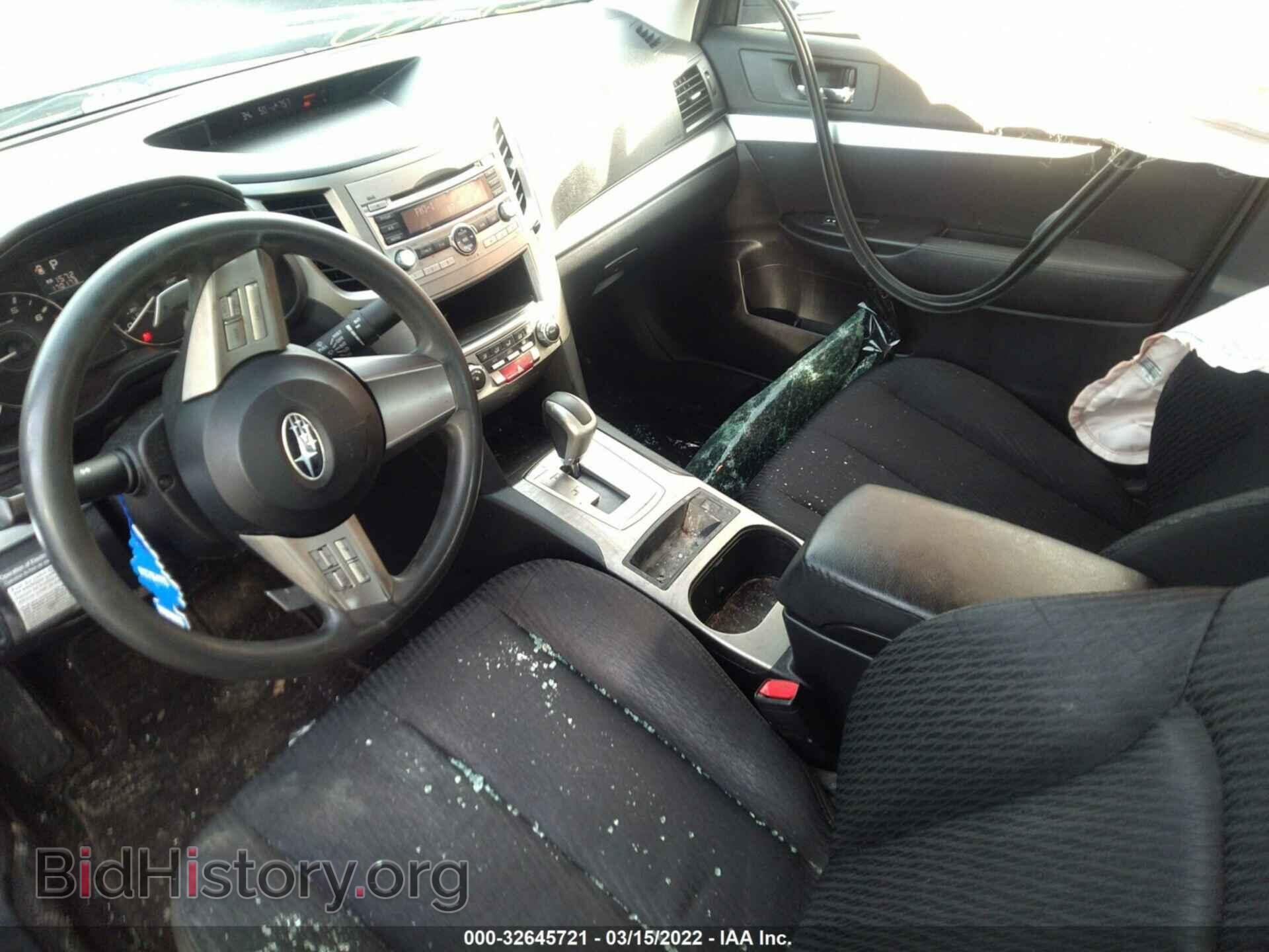 2011 SUBARU LEGACY - VIN: 4S3BMBA63B3237174 - Фото 5