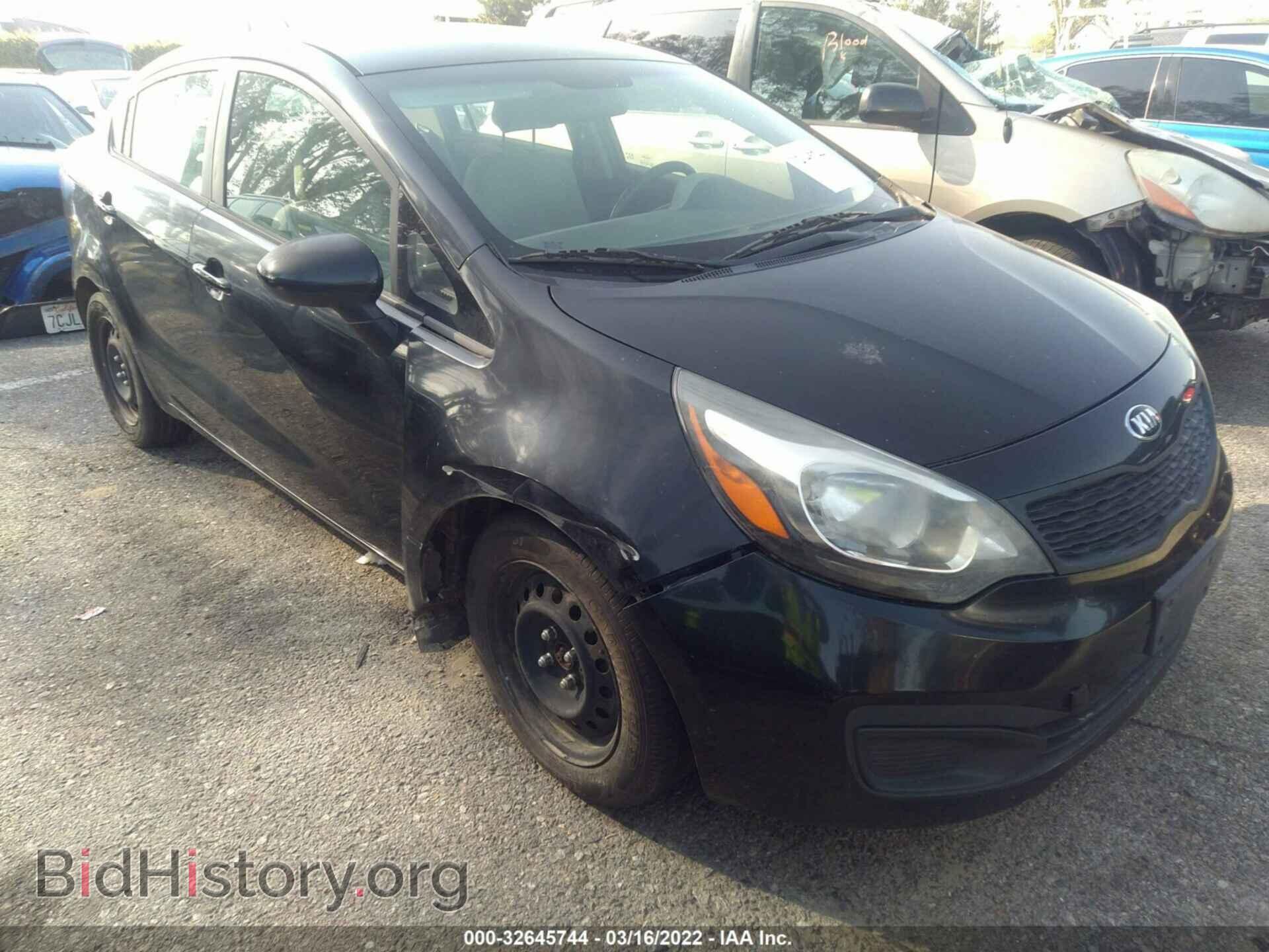 Фотография KNADM4A37D6308403 - KIA RIO 2013