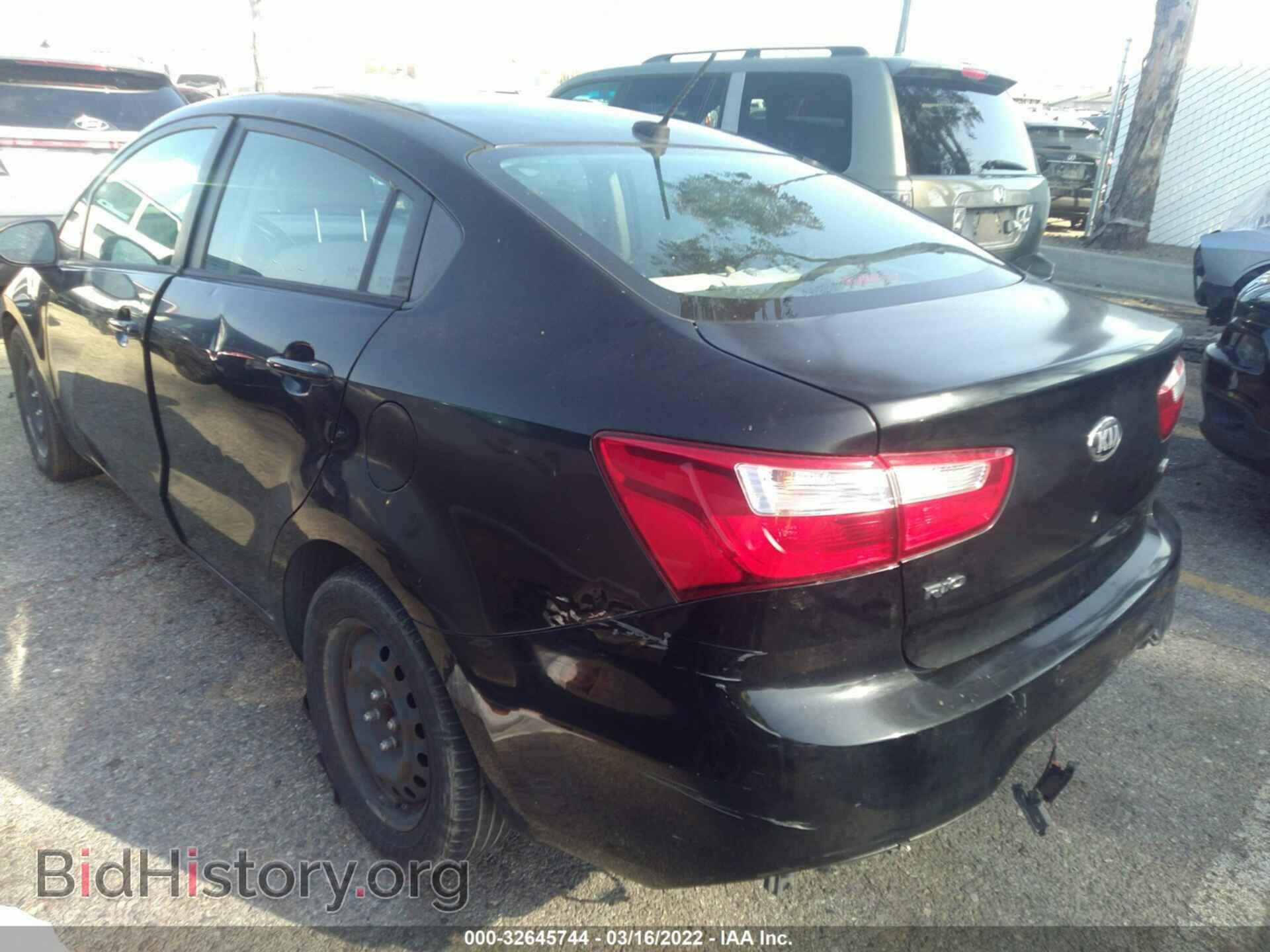 2013 KIA RIO - VIN: KNADM4A37D6308403 - Фото 3