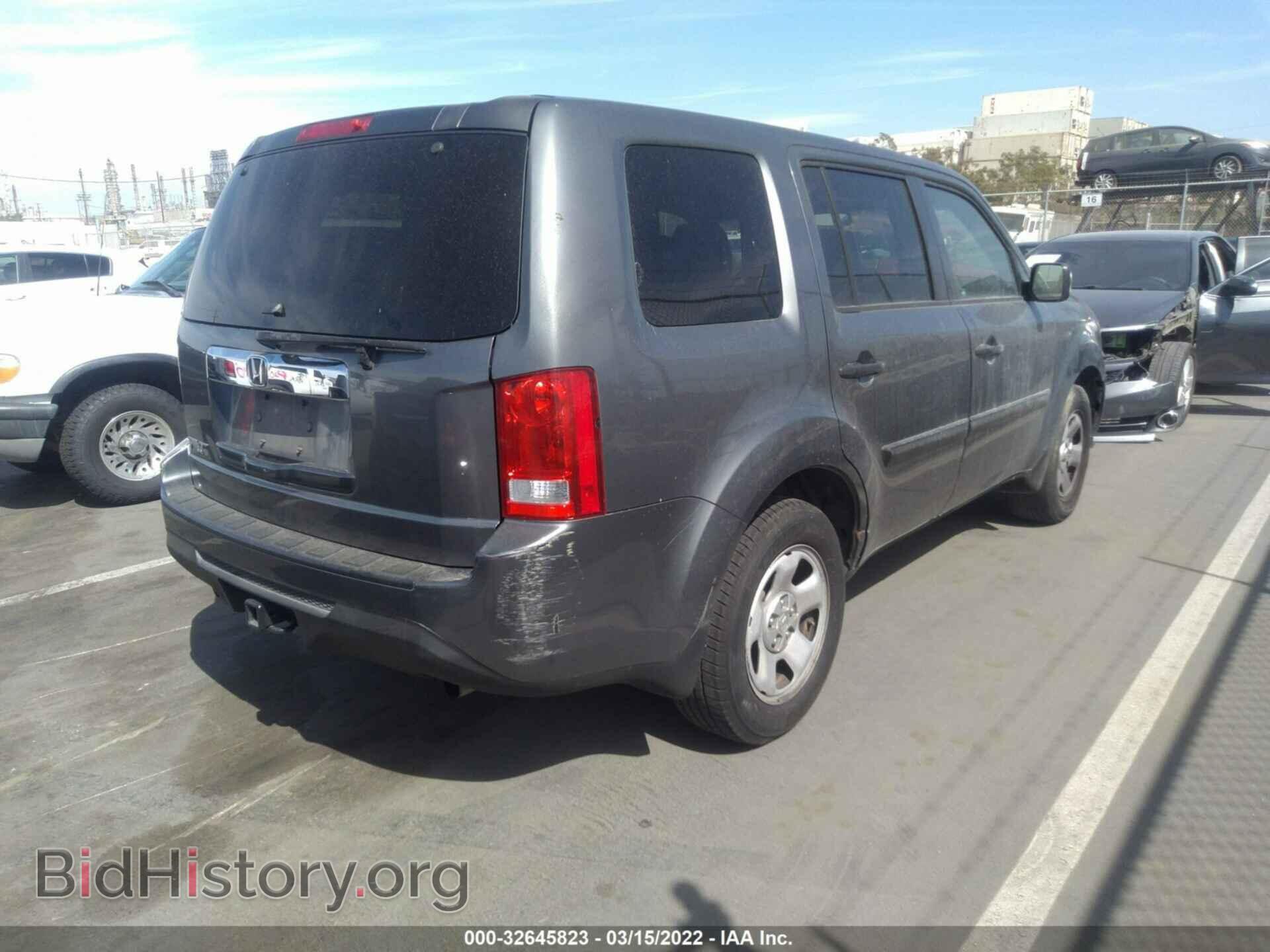 2012 HONDA PILOT - VIN: 5FNYF3H2XCB014650 - Фото 4