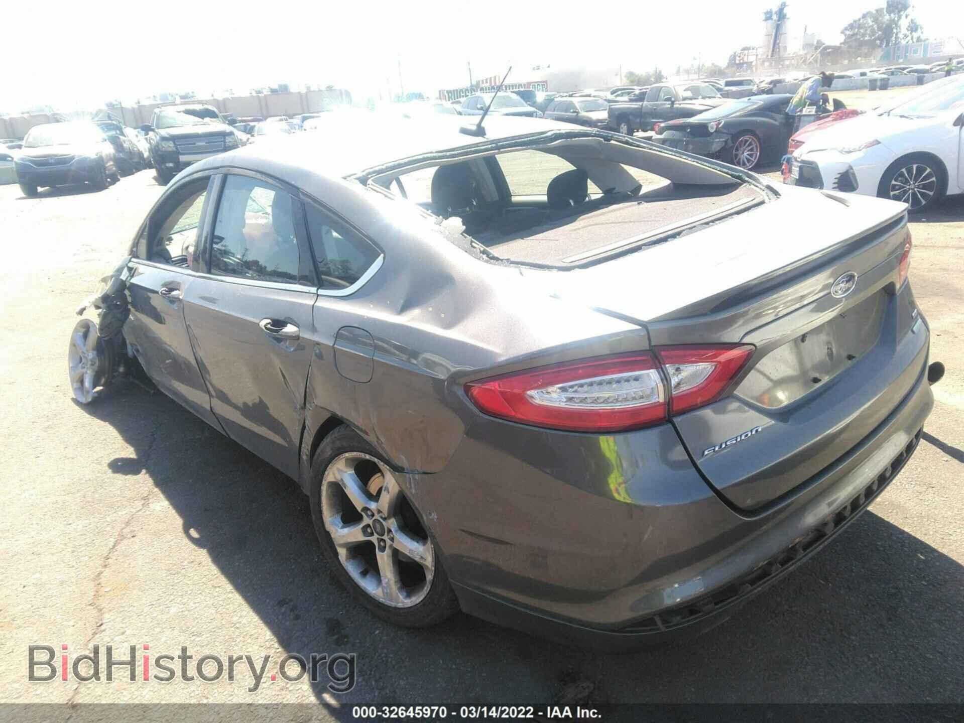 2013 FORD FUSION - VIN: 3FA6P0HR3DR368550 - Фото 3