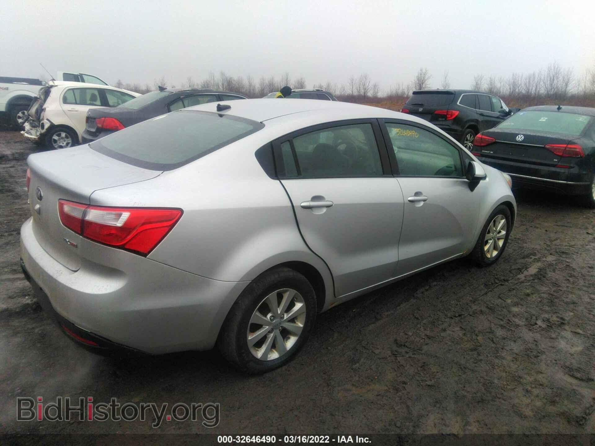 2013 KIA RIO - VIN: KNADN4A31D6156504 - Фото 4