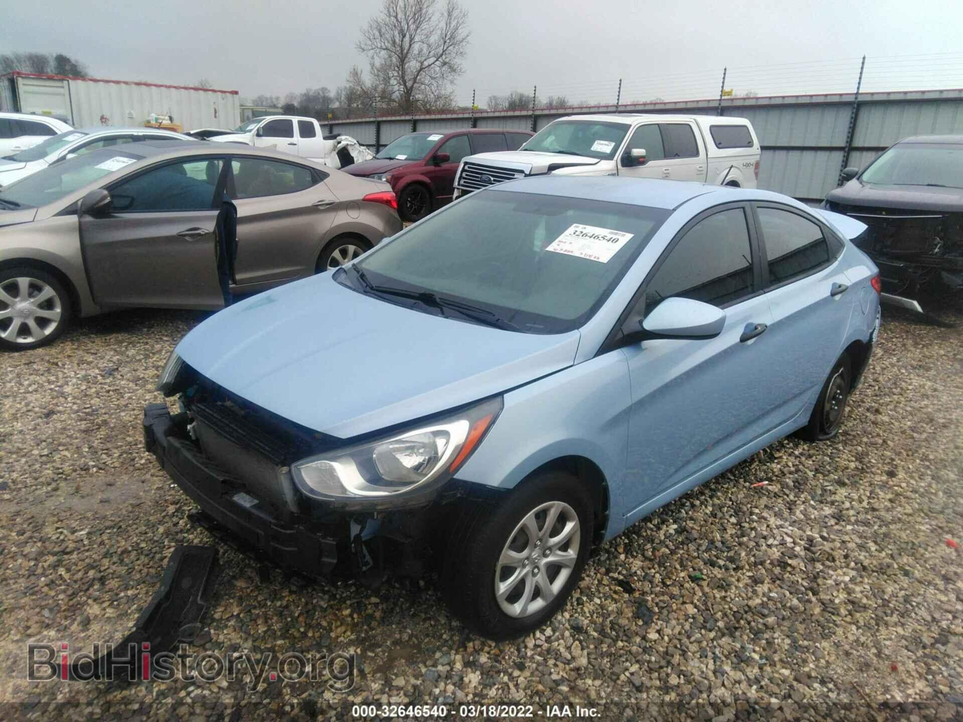 2012 HYUNDAI ACCENT - VIN: KMHCT4AE8CU095678 - Фото 2