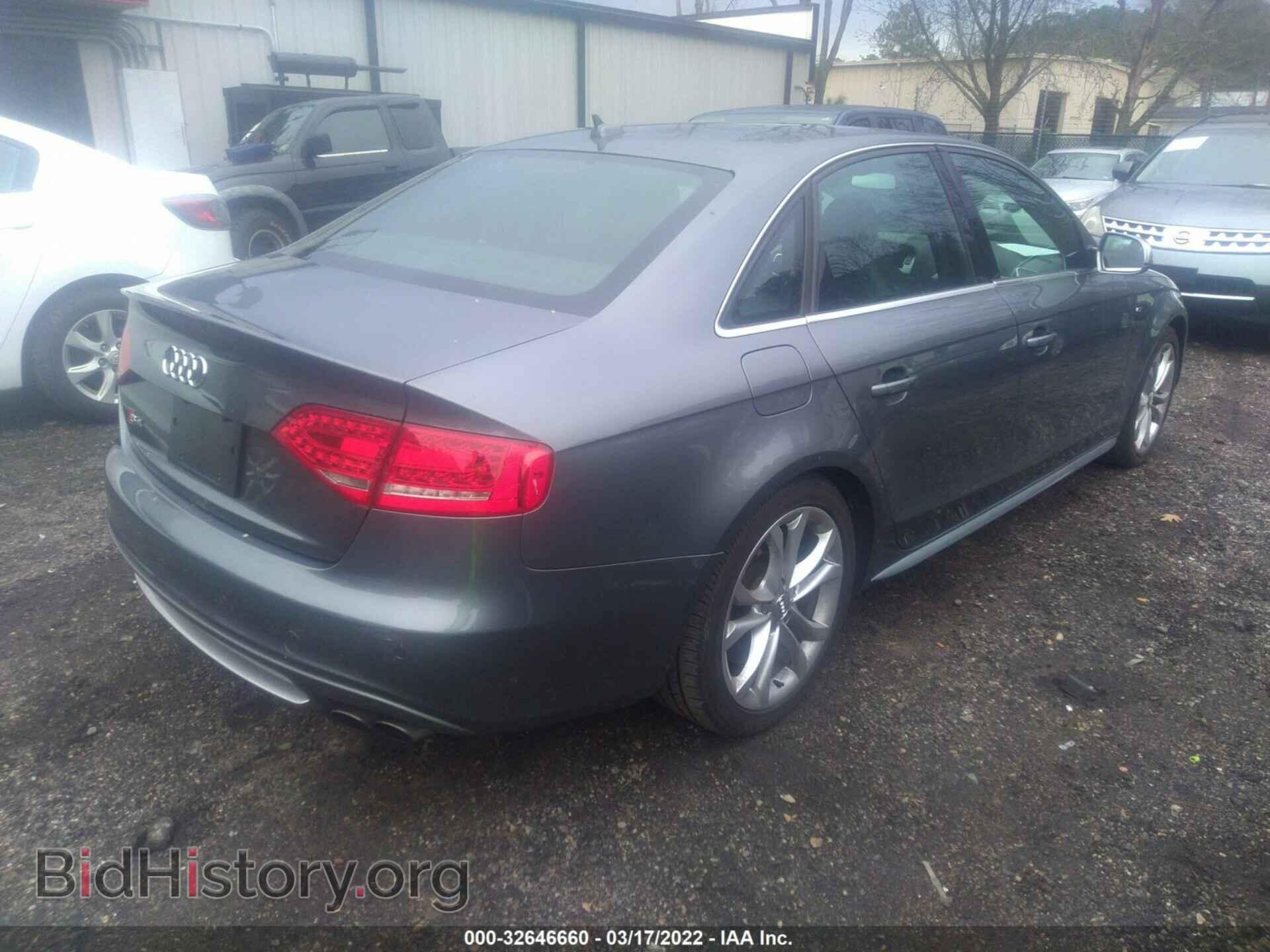2012 AUDI S4 - VIN: WAUKGAFL4CA102909 - Фото 4