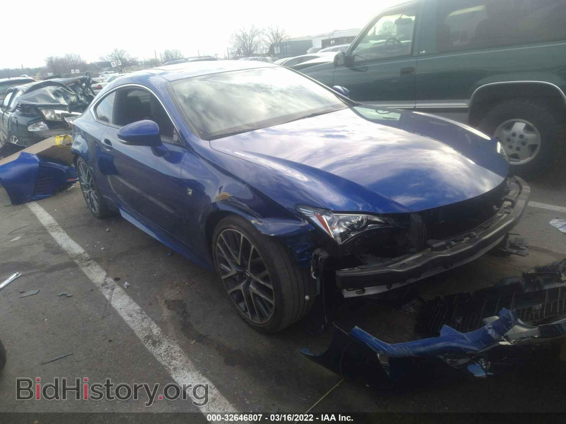 Photo JTHHE5BCXF5009680 - LEXUS RC 350 2015