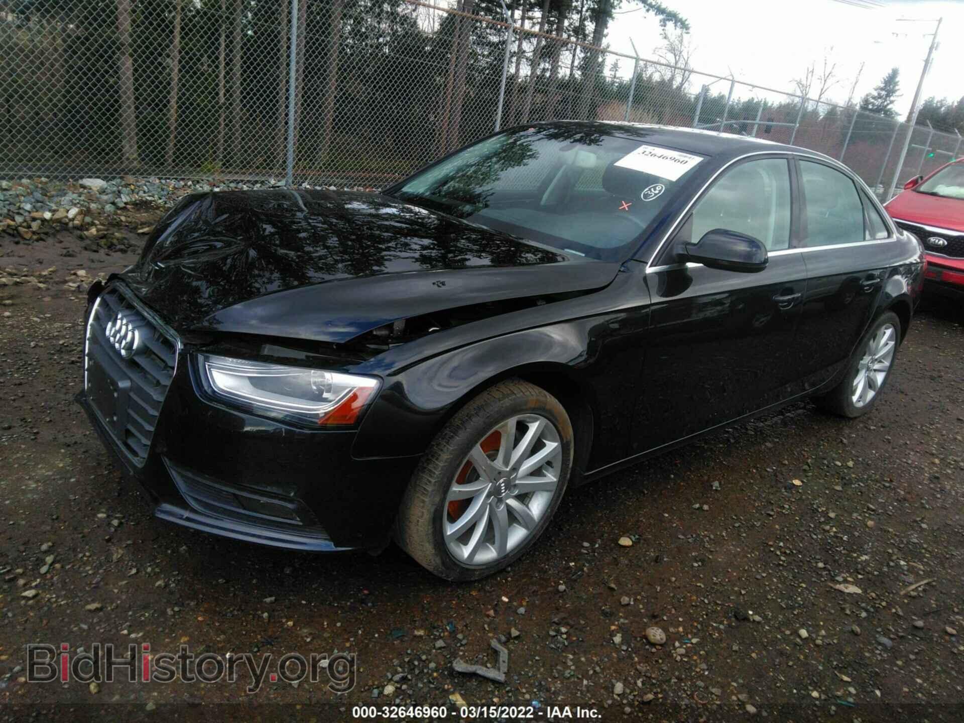 2013 AUDI A4 - VIN: WAUFFAFL6DN035521 - Фото 2