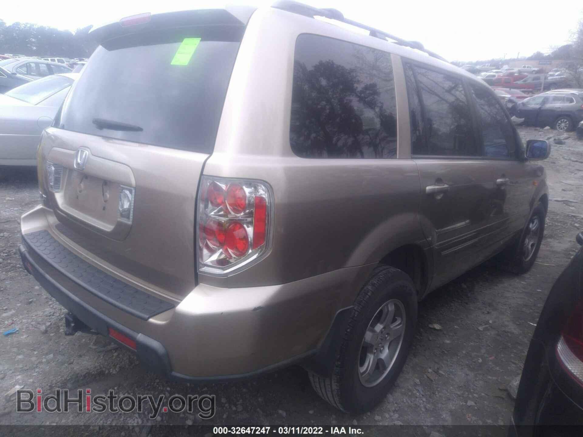 2006 HONDA PILOT - VIN: 5FNYF28506B035631 - Фото 4