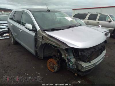 2012 Ford EDGE Limited, silver — VIN 2FMDK4KC4CBA04500, IAAI