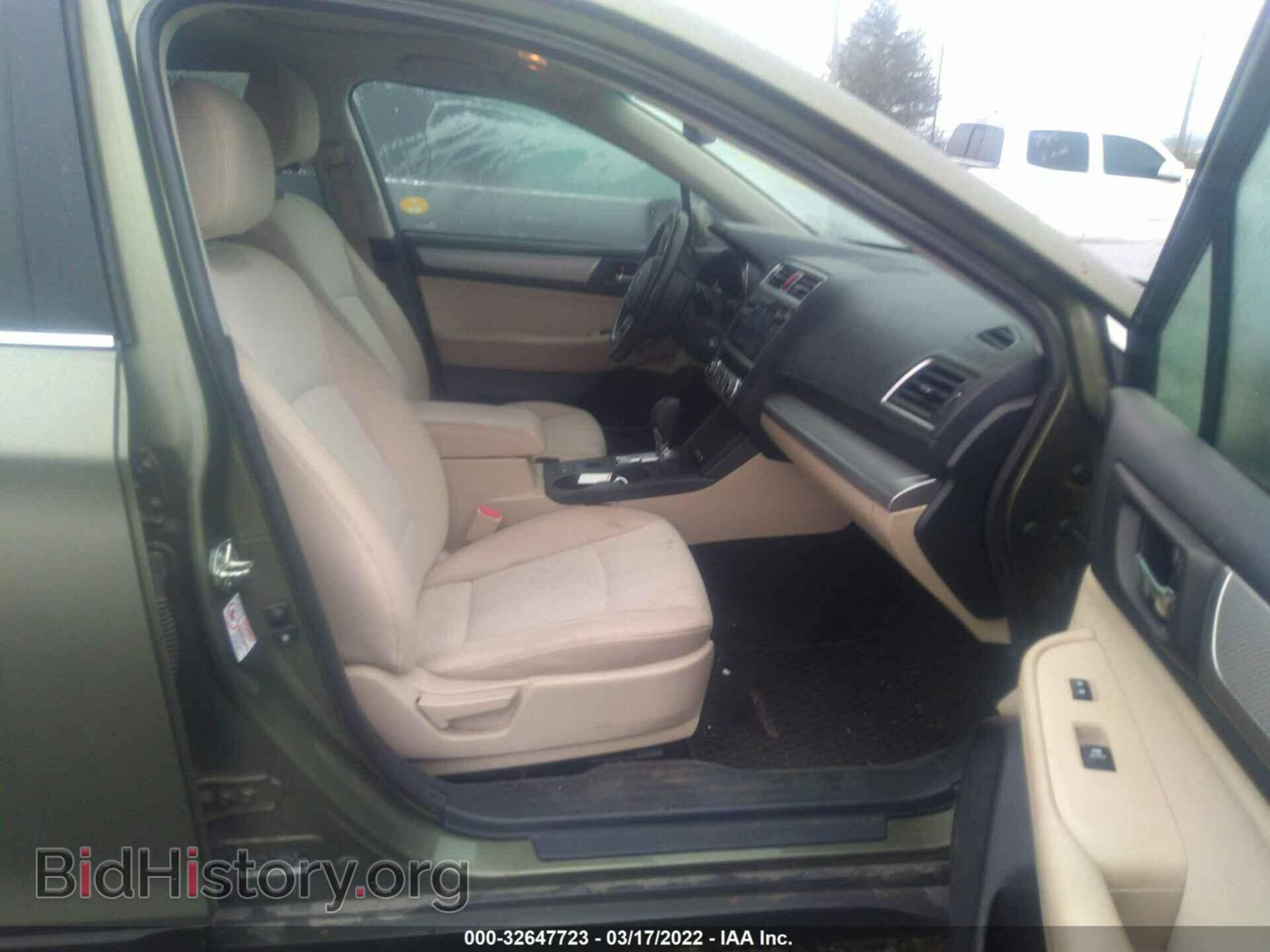 2015 SUBARU OUTBACK - VIN: 4S4BSBHC3F3235380 - Фото 5