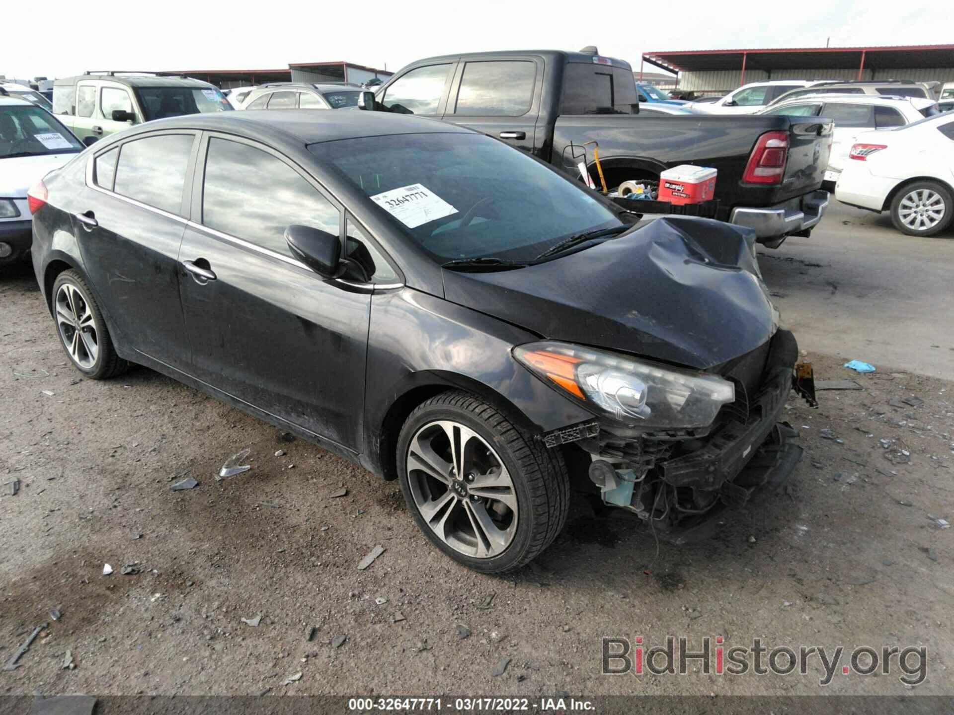 Photo KNAFX4A82G5545905 - KIA FORTE 2016