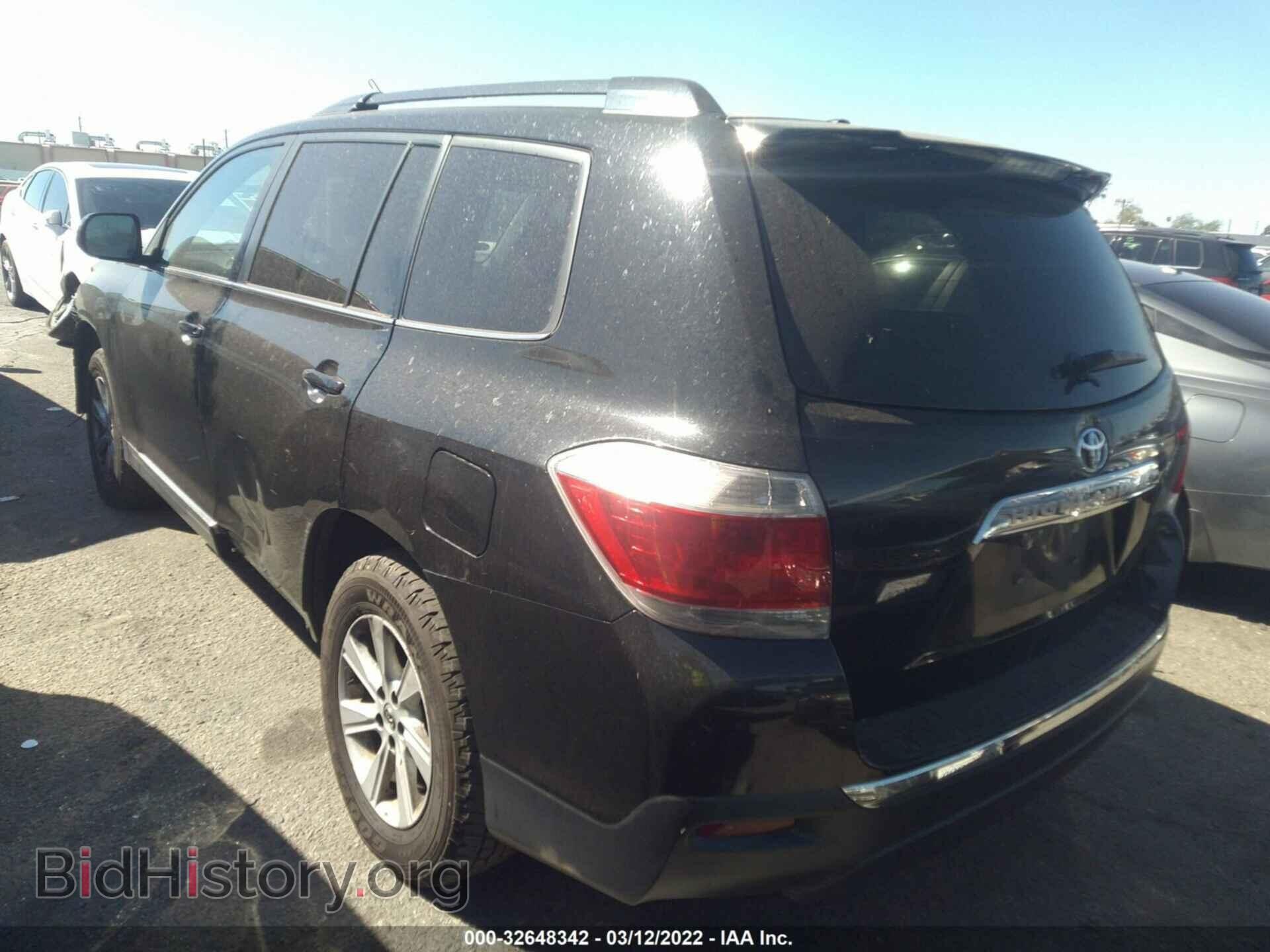 2012 TOYOTA HIGHLANDER - VIN: 5TDZK3EH7CS089228 - Фото 3