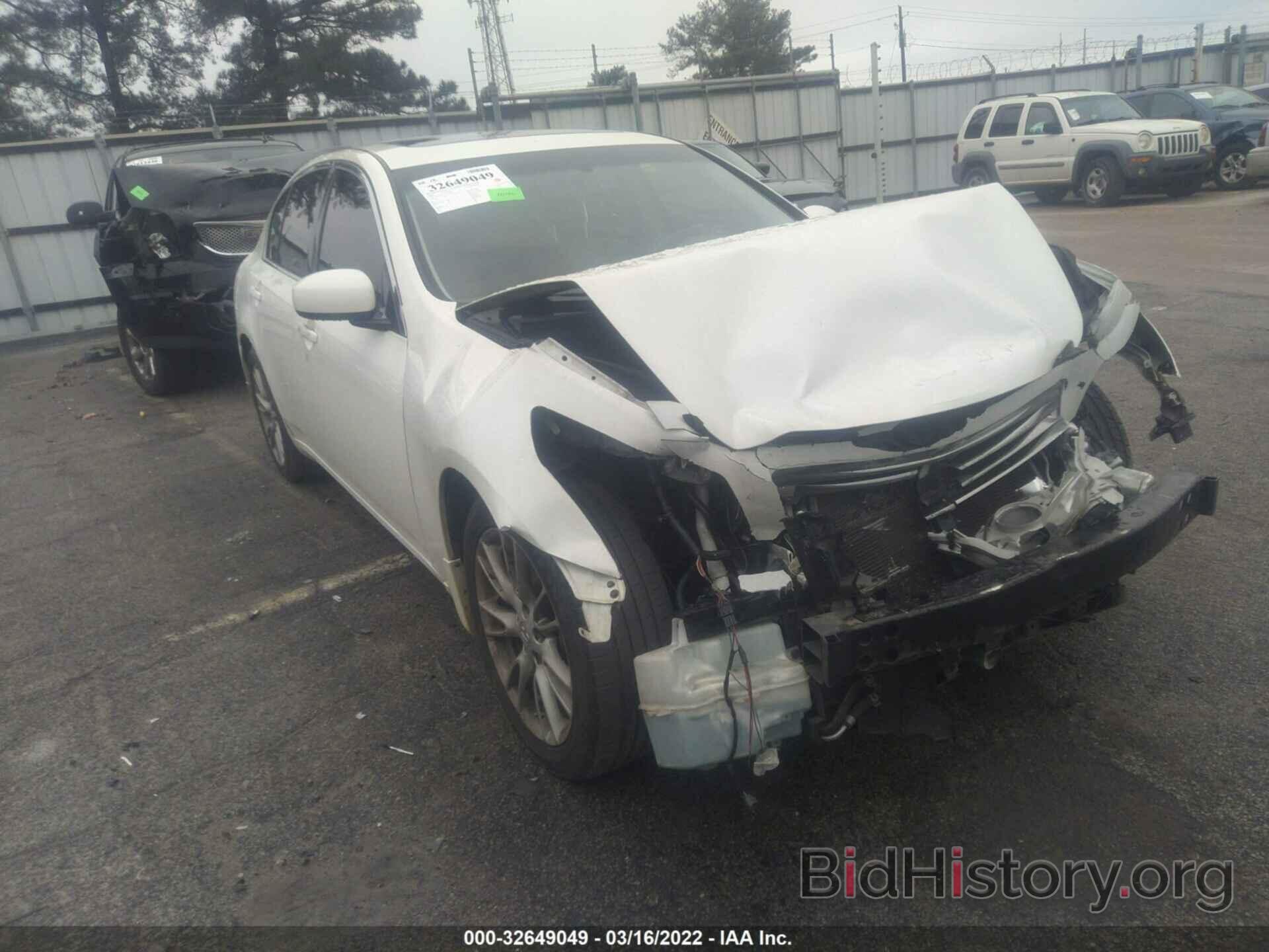 Photo JNKBV61EX8M218862 - INFINITI G35 SEDAN 2008