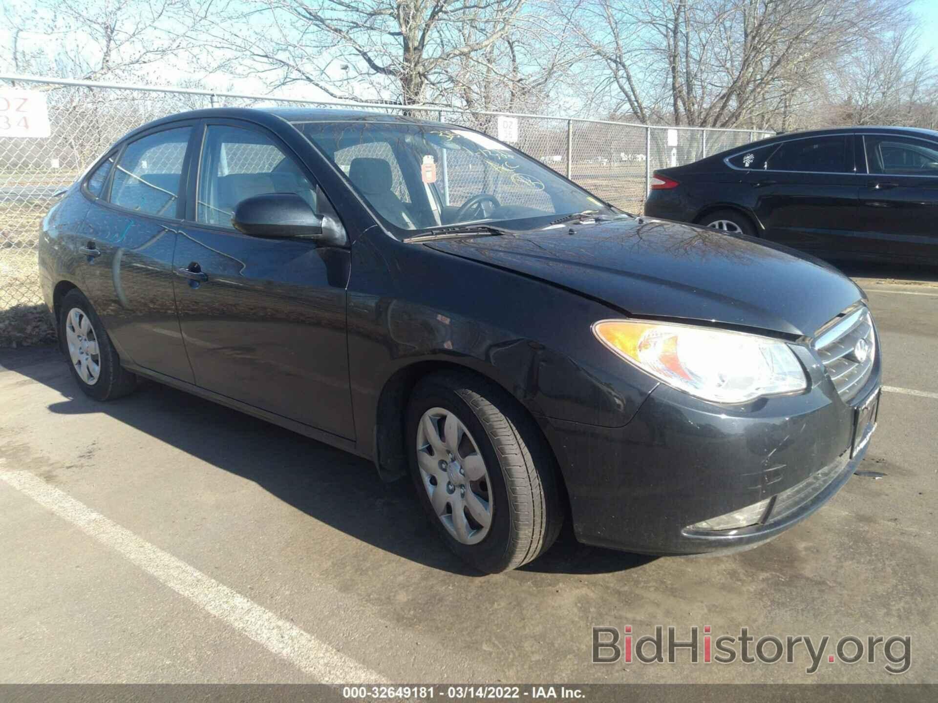 Photo KMHDU46D39U651678 - HYUNDAI ELANTRA 2009