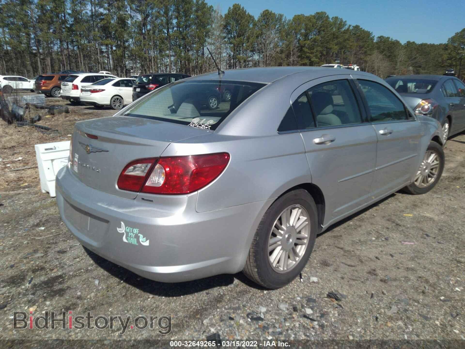 2007 CHRYSLER SEBRING SDN - VIN: 1C3LC56K27N655384 - Фото 4