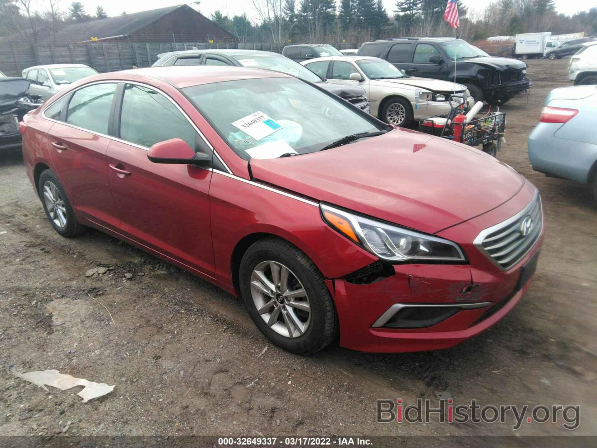 Photo 5NPE24AF8GH371771 - HYUNDAI SONATA 2016