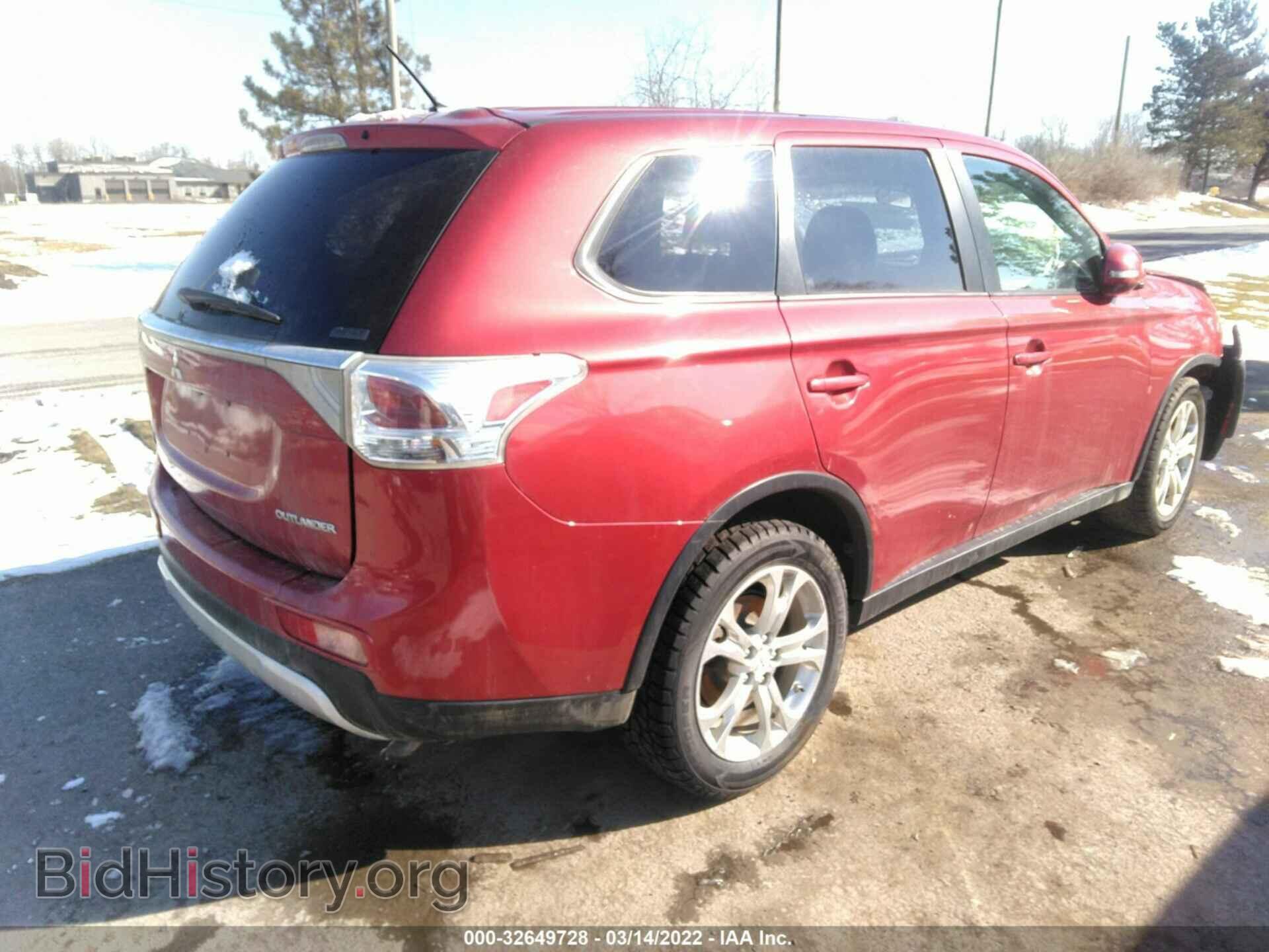 2015 MITSUBISHI OUTLANDER - VIN: JA4AZ3A36FZ005013 - Фото 4