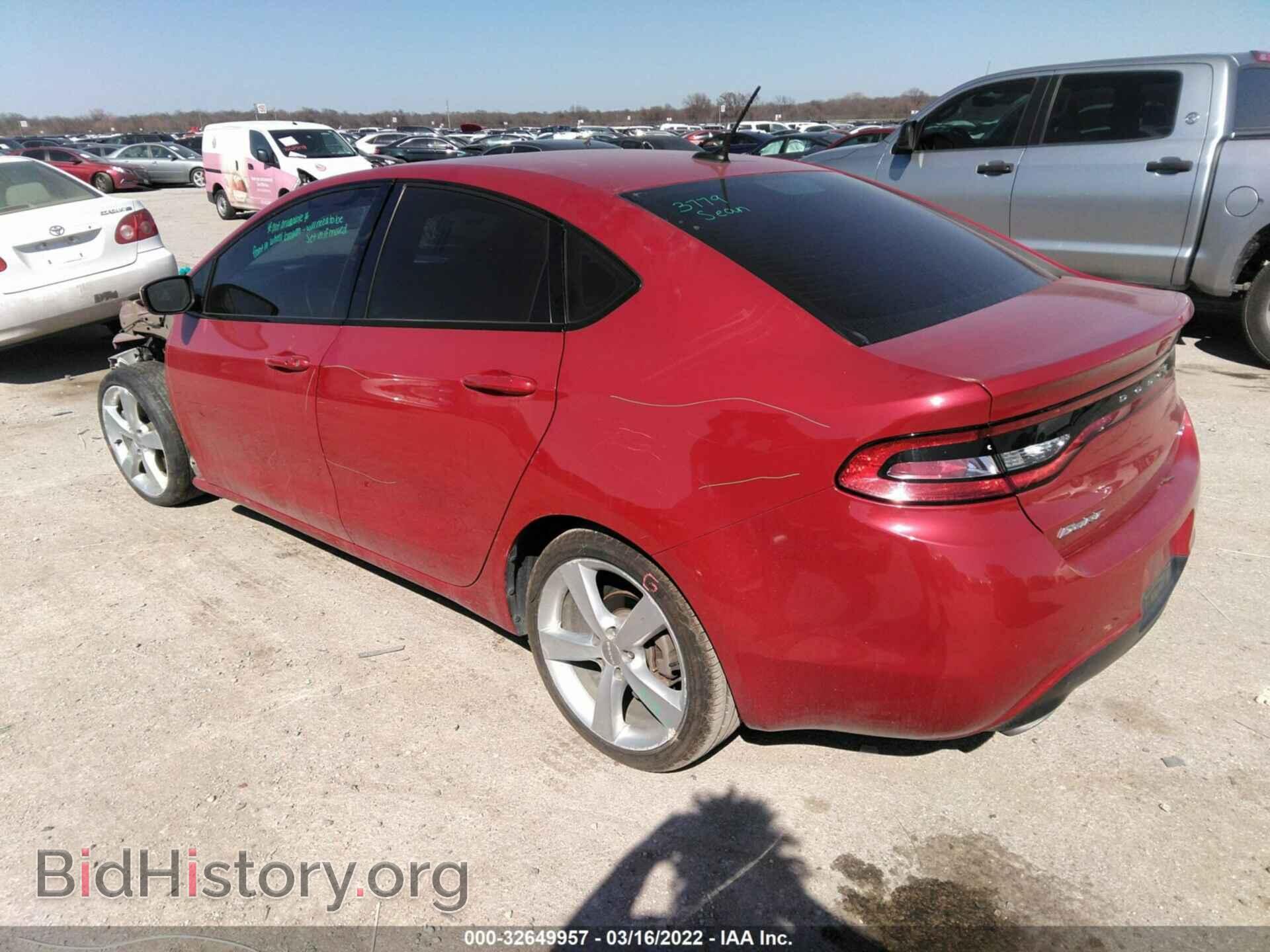 2015 DODGE DART - VIN: 1C3CDFEB4FD200710 - Фото 3