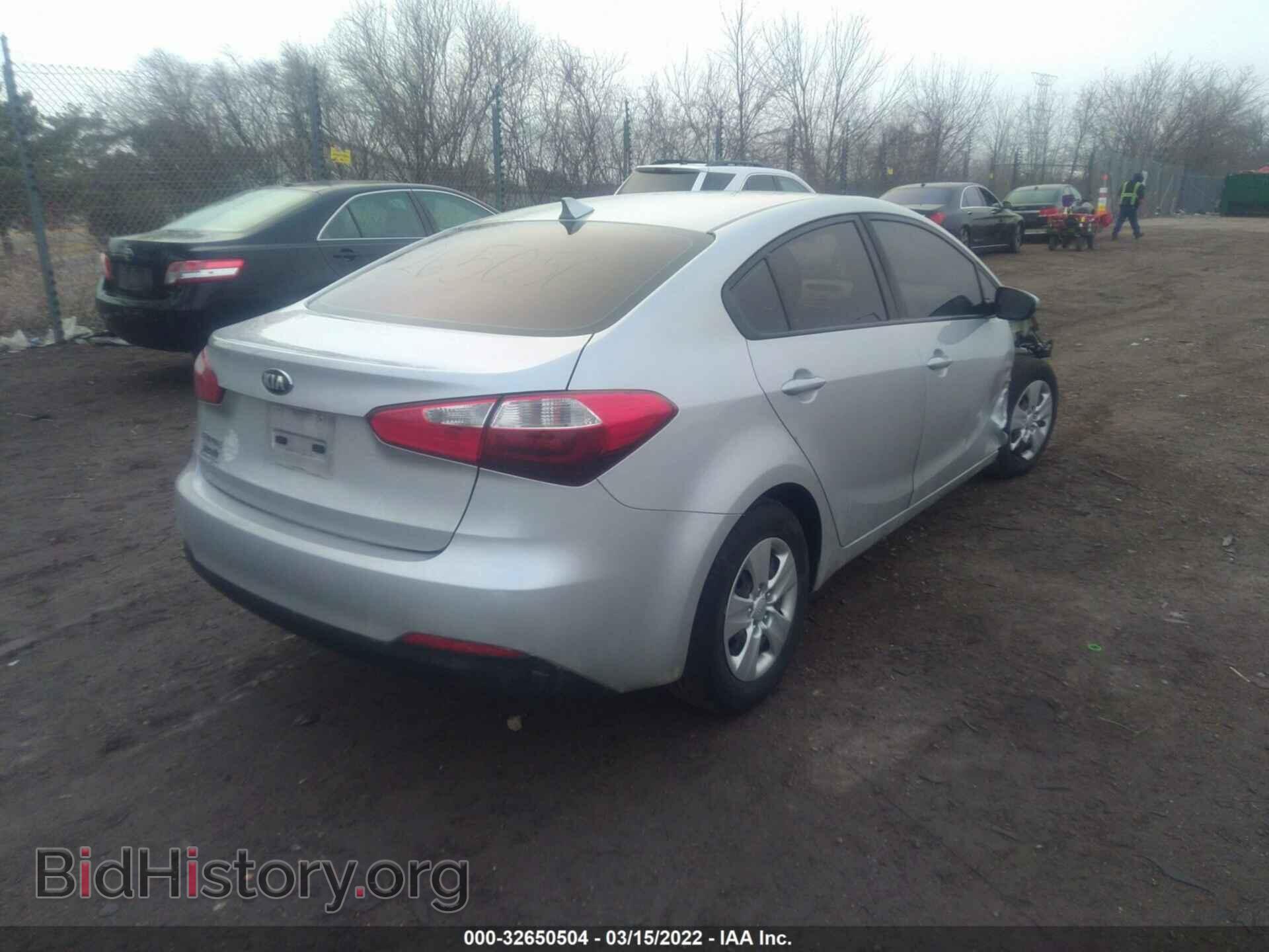 2016 KIA FORTE - VIN: KNAFK4A65G5617659 - Фото 4