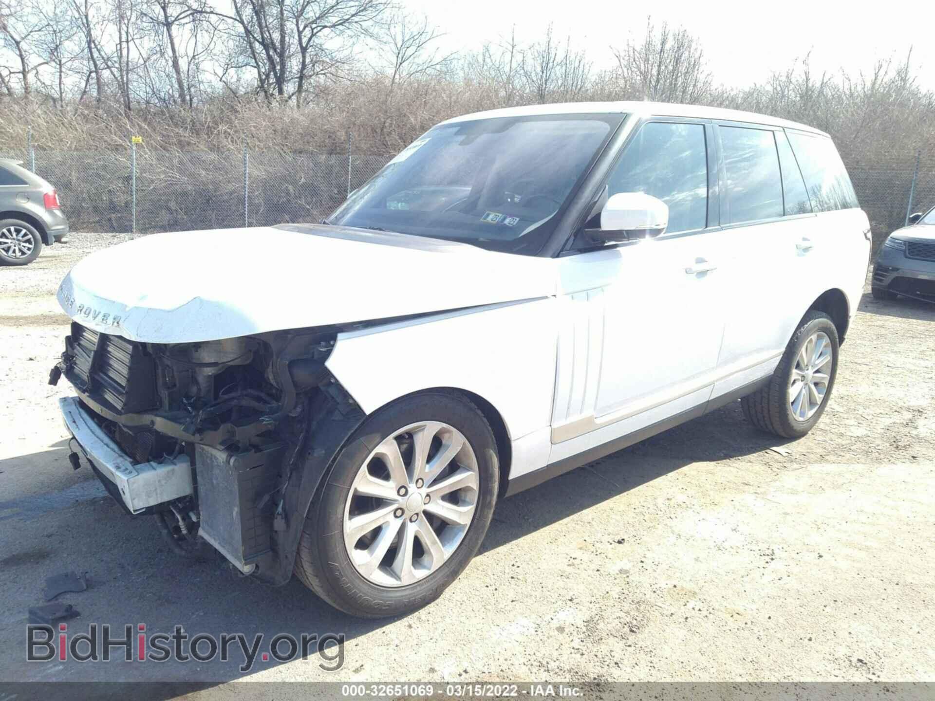2016 LAND ROVER RANGE ROVER - VIN: SALGS2PF7GA292600 - Фото 2