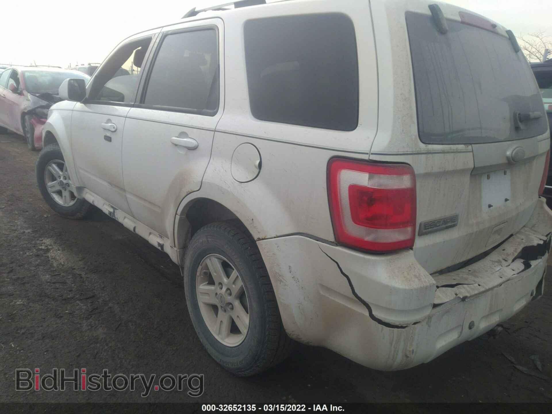 2010 FORD ESCAPE - VIN: 1FMCU9E76AKB25940 - Фото 3