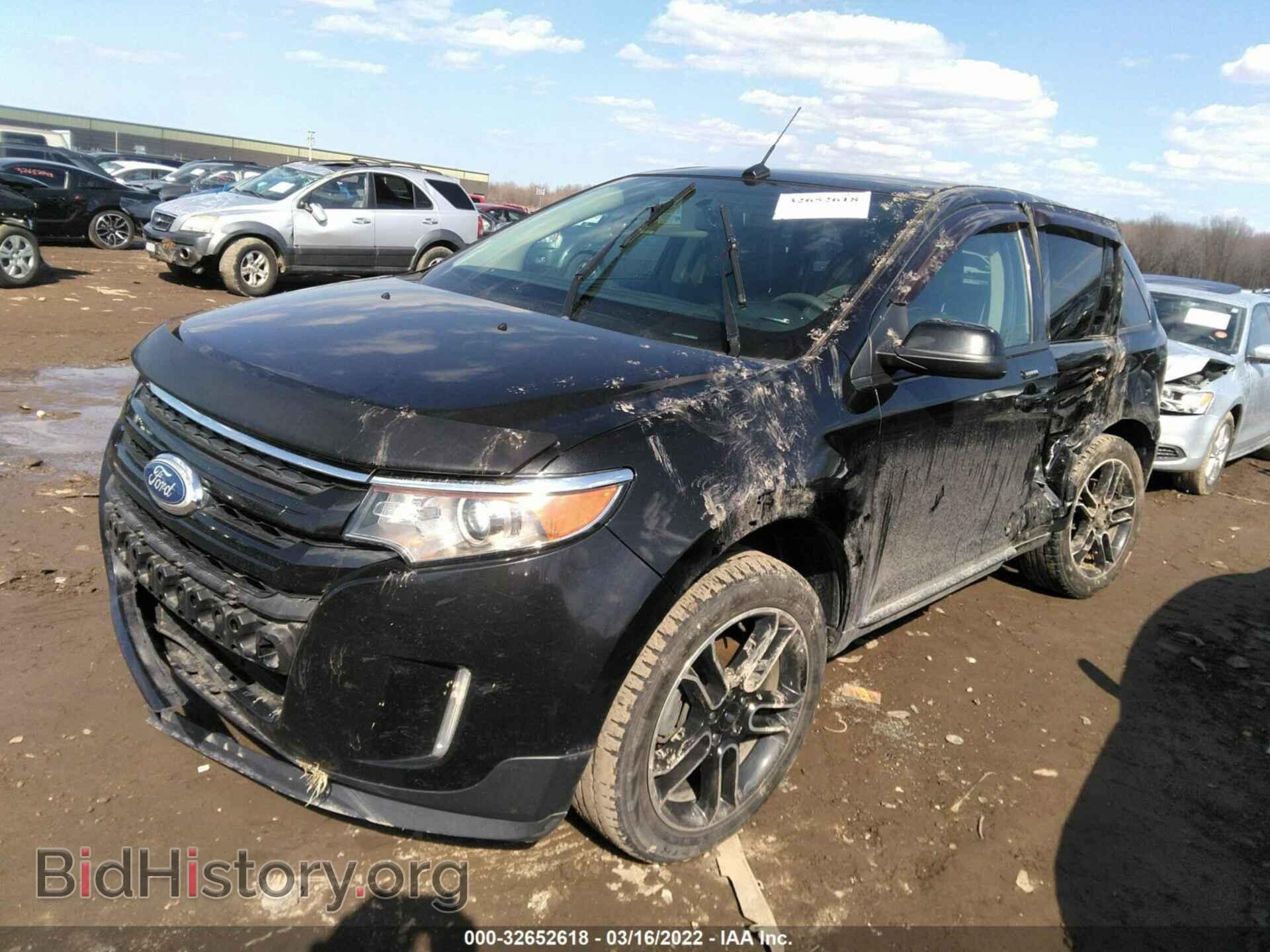 2014 FORD EDGE - VIN: 2FMDK4JC5EBB02567 - Фото 2