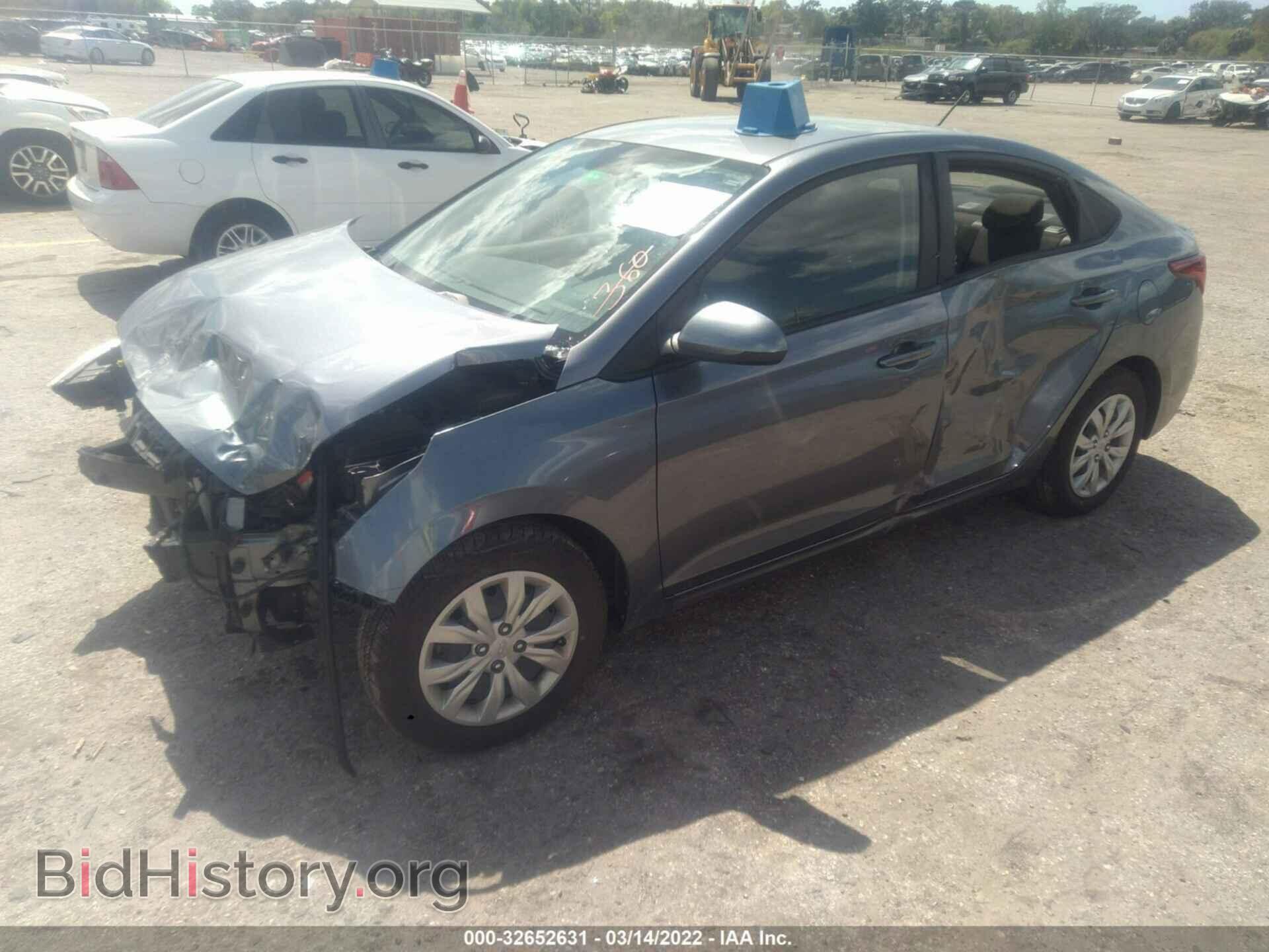 2019 HYUNDAI ACCENT - VIN: 3KPC24A33KE070562 - Фото 2