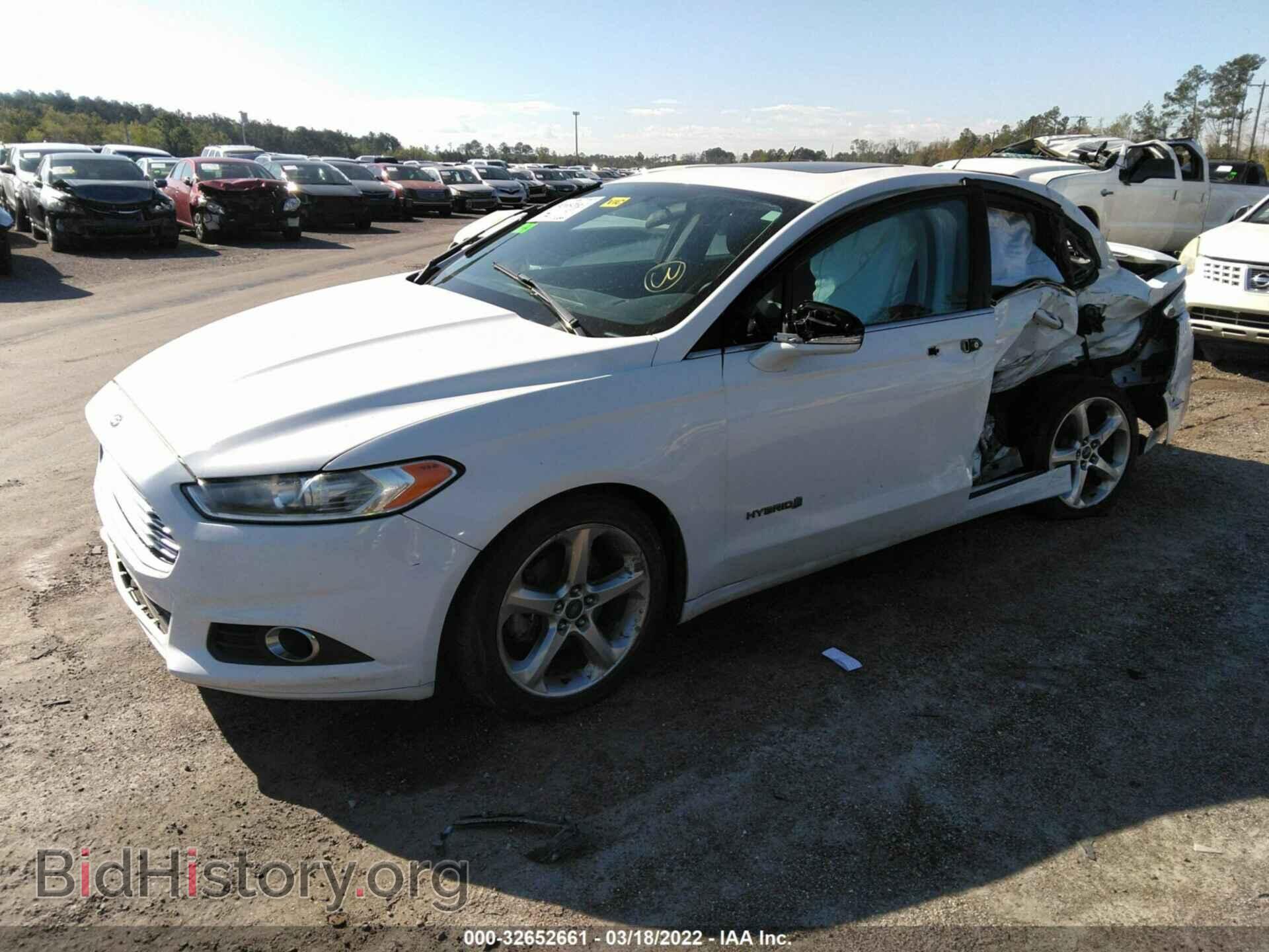 2013 FORD FUSION - VIN: 3FA6P0LU7DR225287 - Фото 2