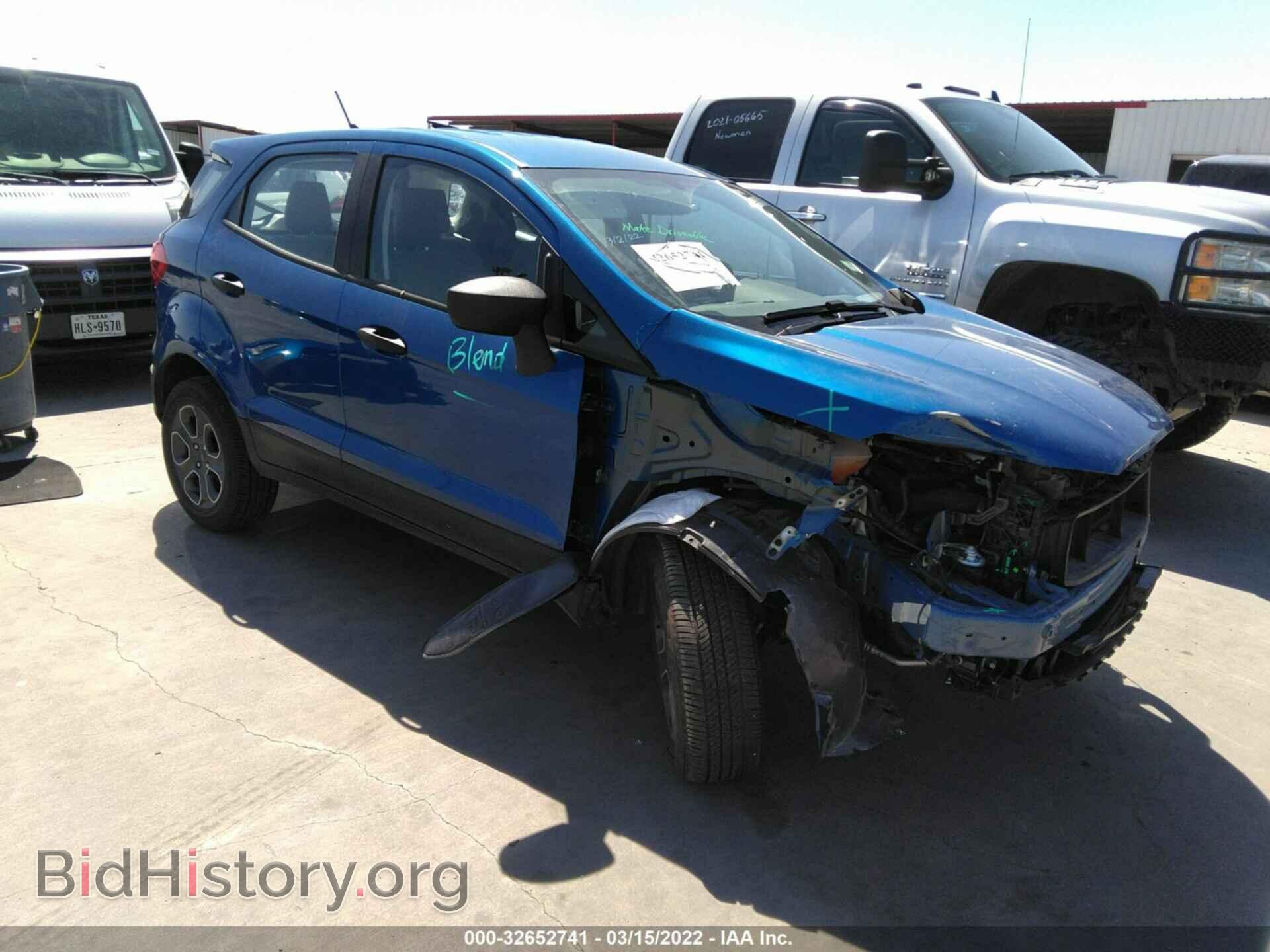 Photo MAJ3S2FEXMC418999 - FORD ECOSPORT 2021