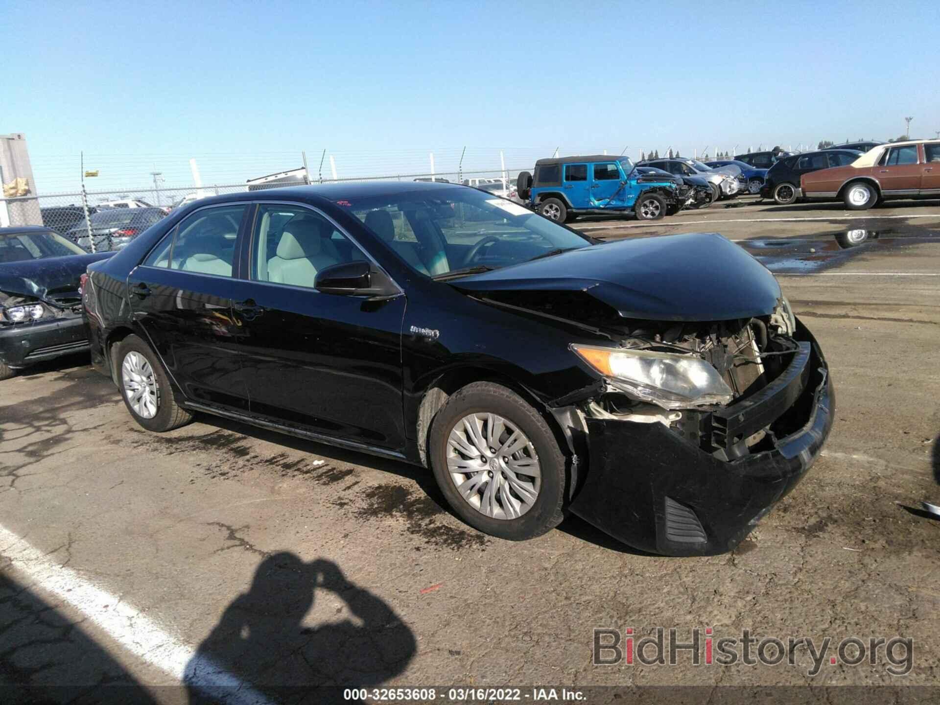 Photo 4T1BD1FK4CU012317 - TOYOTA CAMRY HYBRID 2012