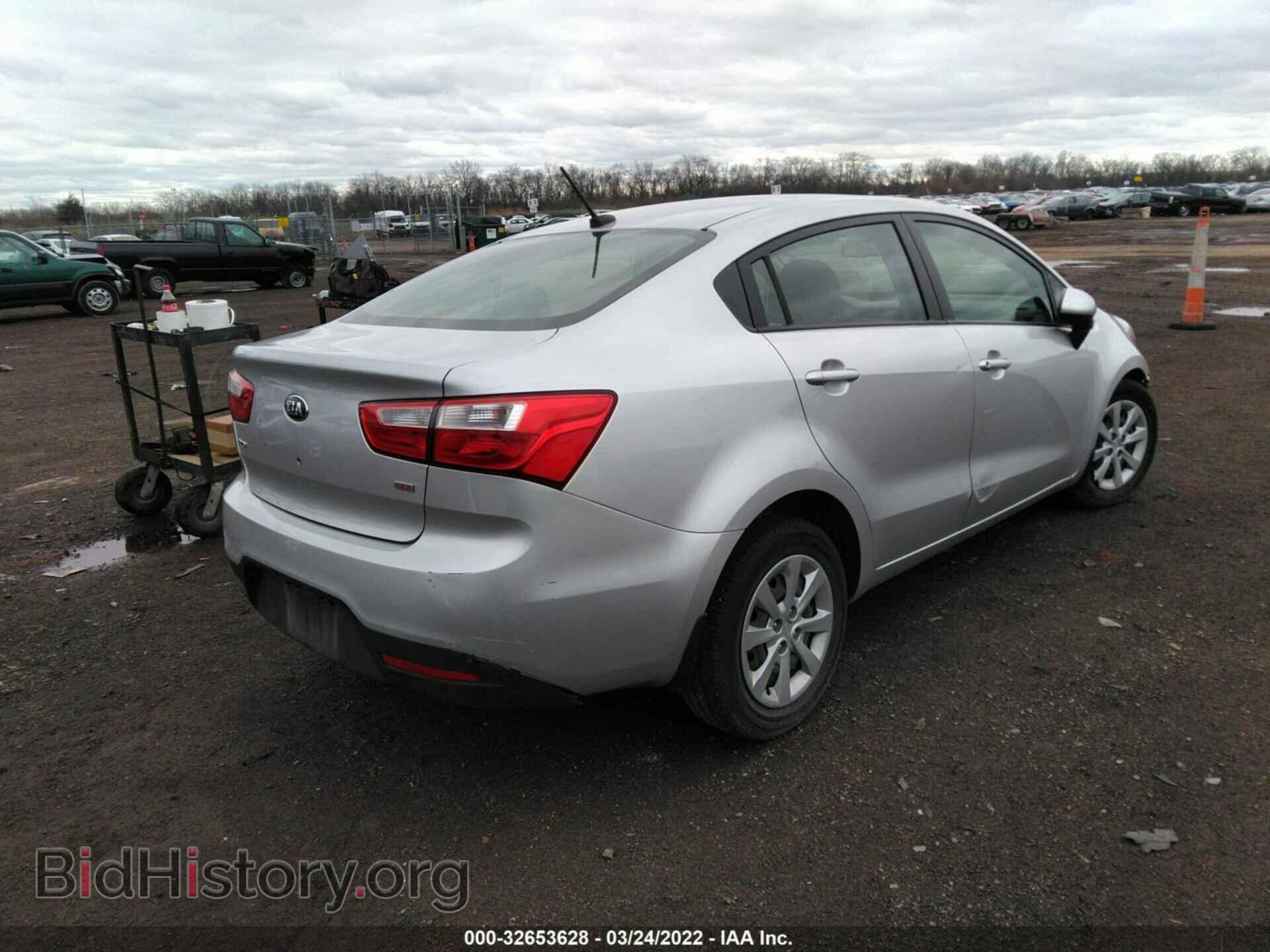 2013 KIA RIO - VIN: KNADM4A36D6293067 - Фото 4