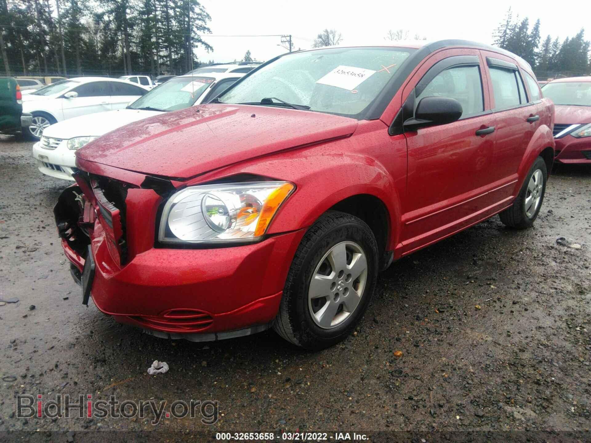 2007 DODGE CALIBER - VIN: 1B3HB28B57D379452 - Фото 2