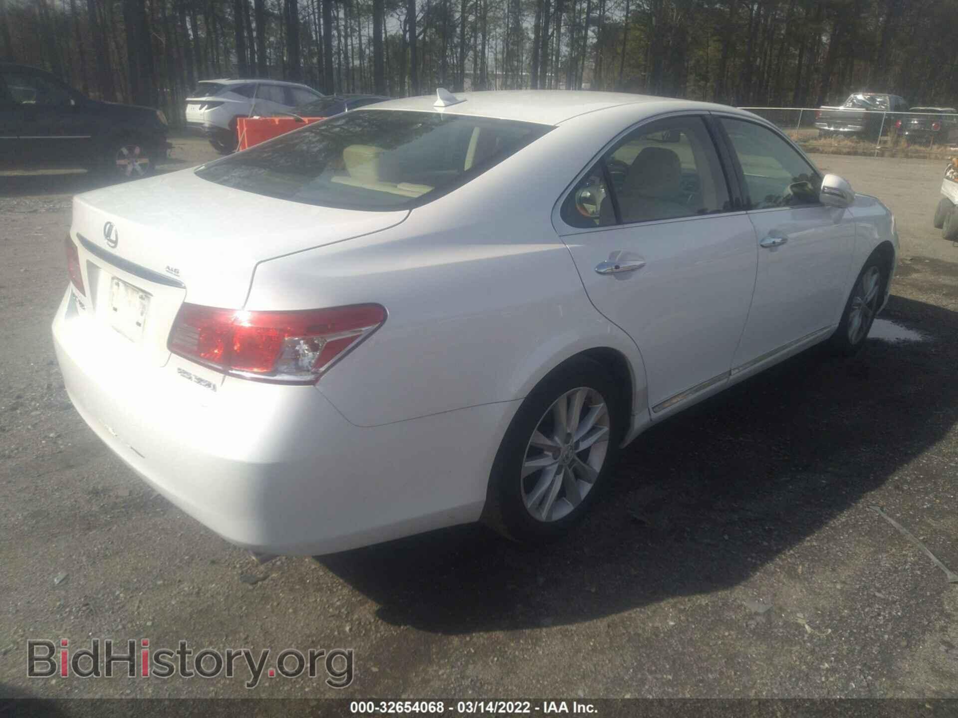 2010 LEXUS ES 350 - VIN: JTHBK1EG4A2389969 - Фото 4