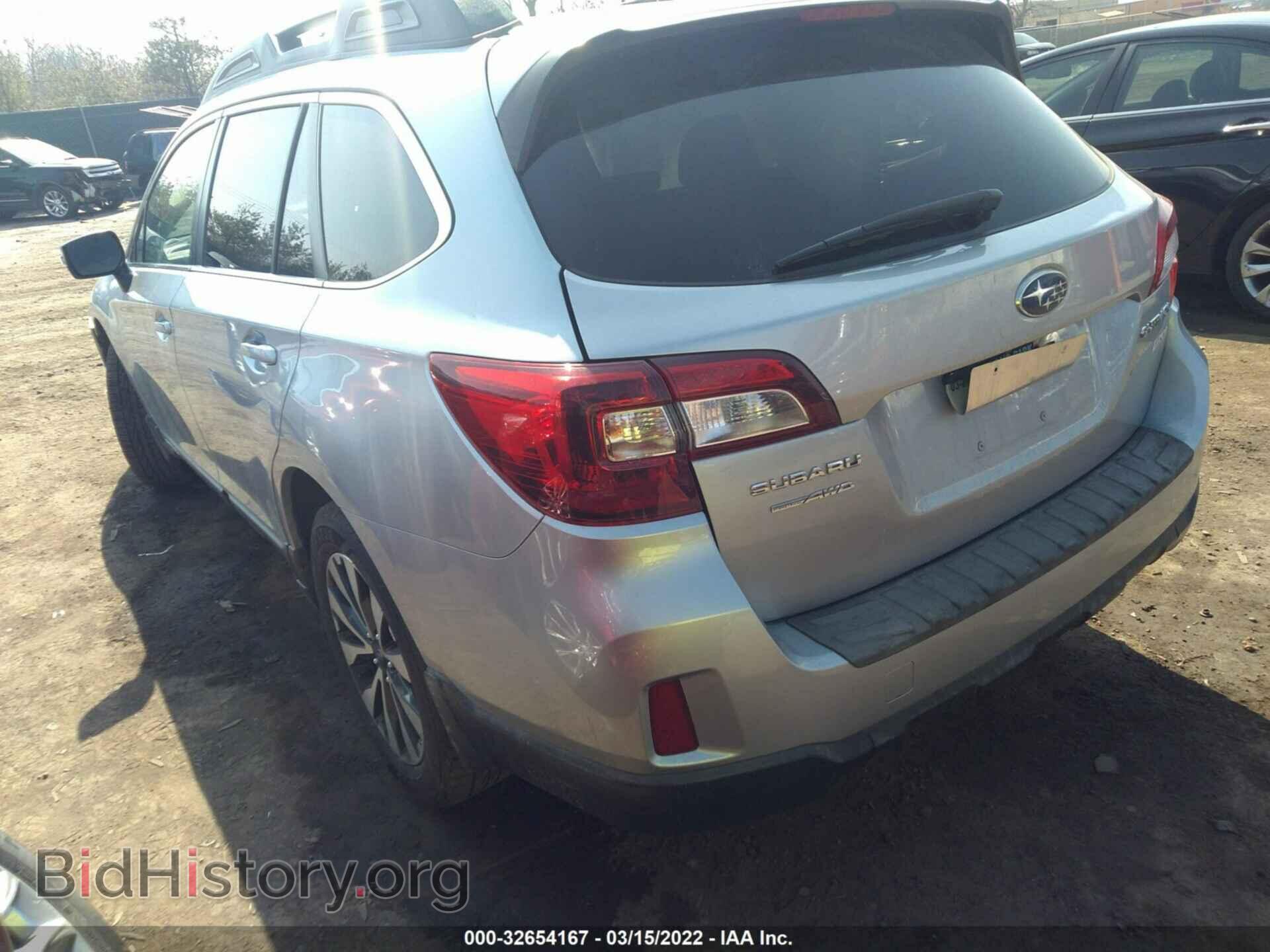 2015 SUBARU OUTBACK - VIN: 4S4BSANC3F3324073 - Фото 3