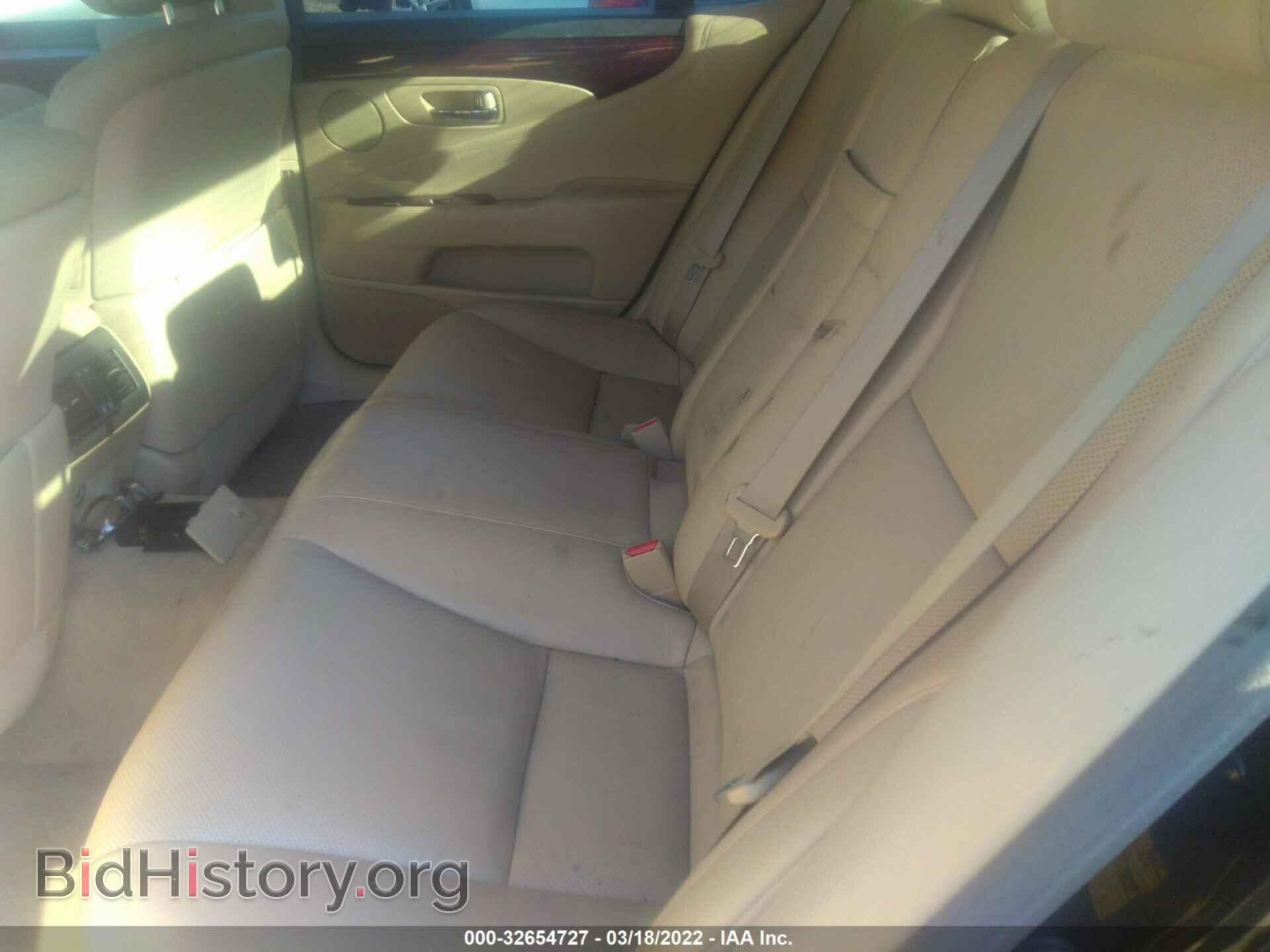 2009 LEXUS LS 460 - VIN: JTHCL46F495001223 - Фото 8