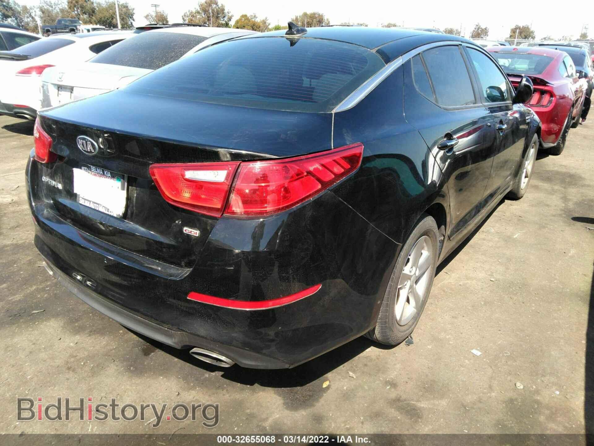 2015 KIA OPTIMA - VIN: 5XXGM4A77FG398885 - Фото 4